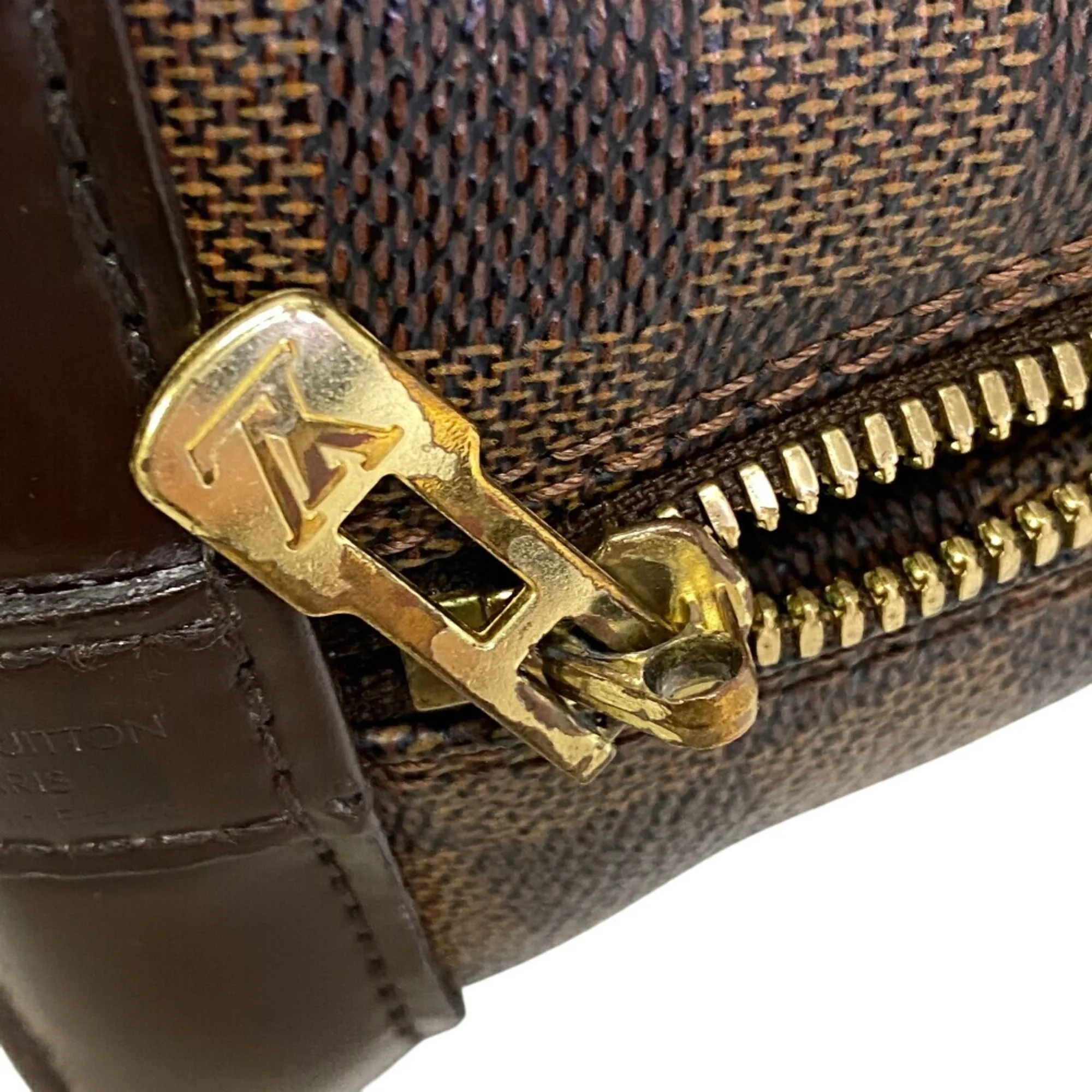 LOUIS VUITTON Brown Damier Alma Bag