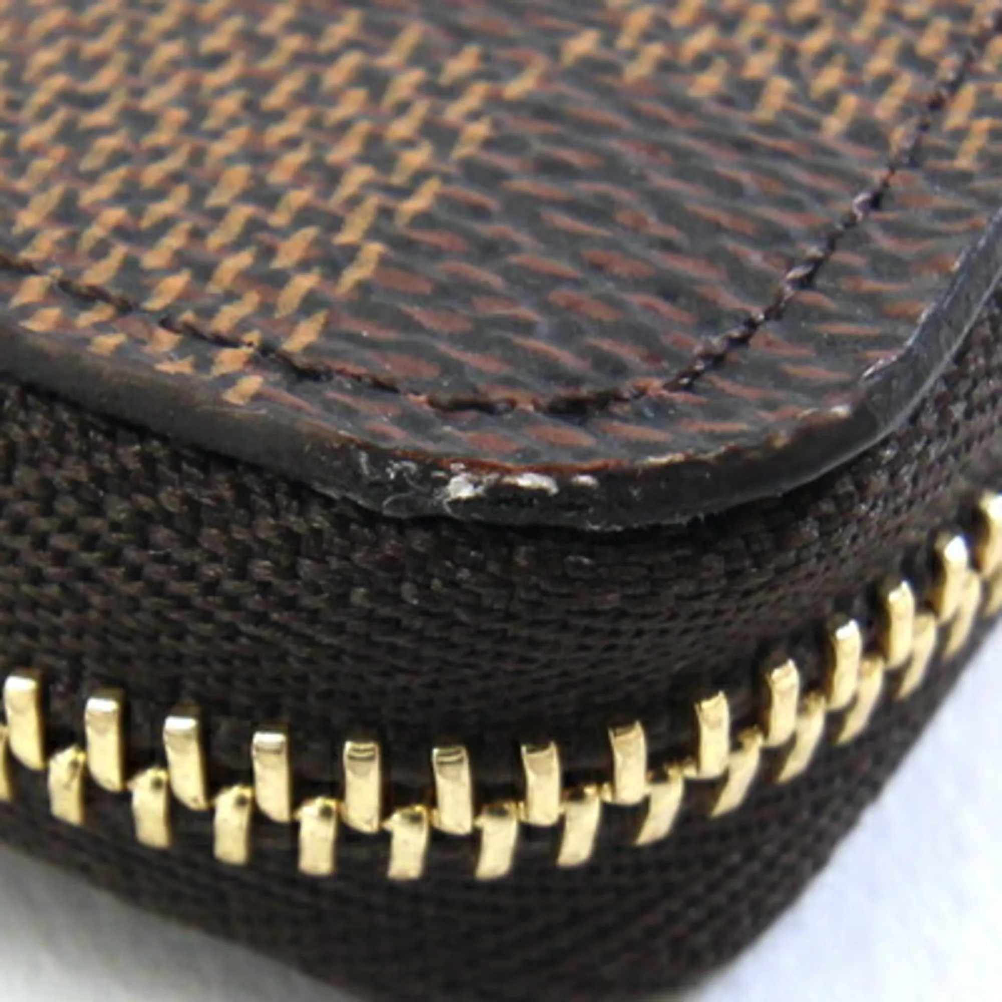 LOUIS VUITTON Brown Damier Wallet