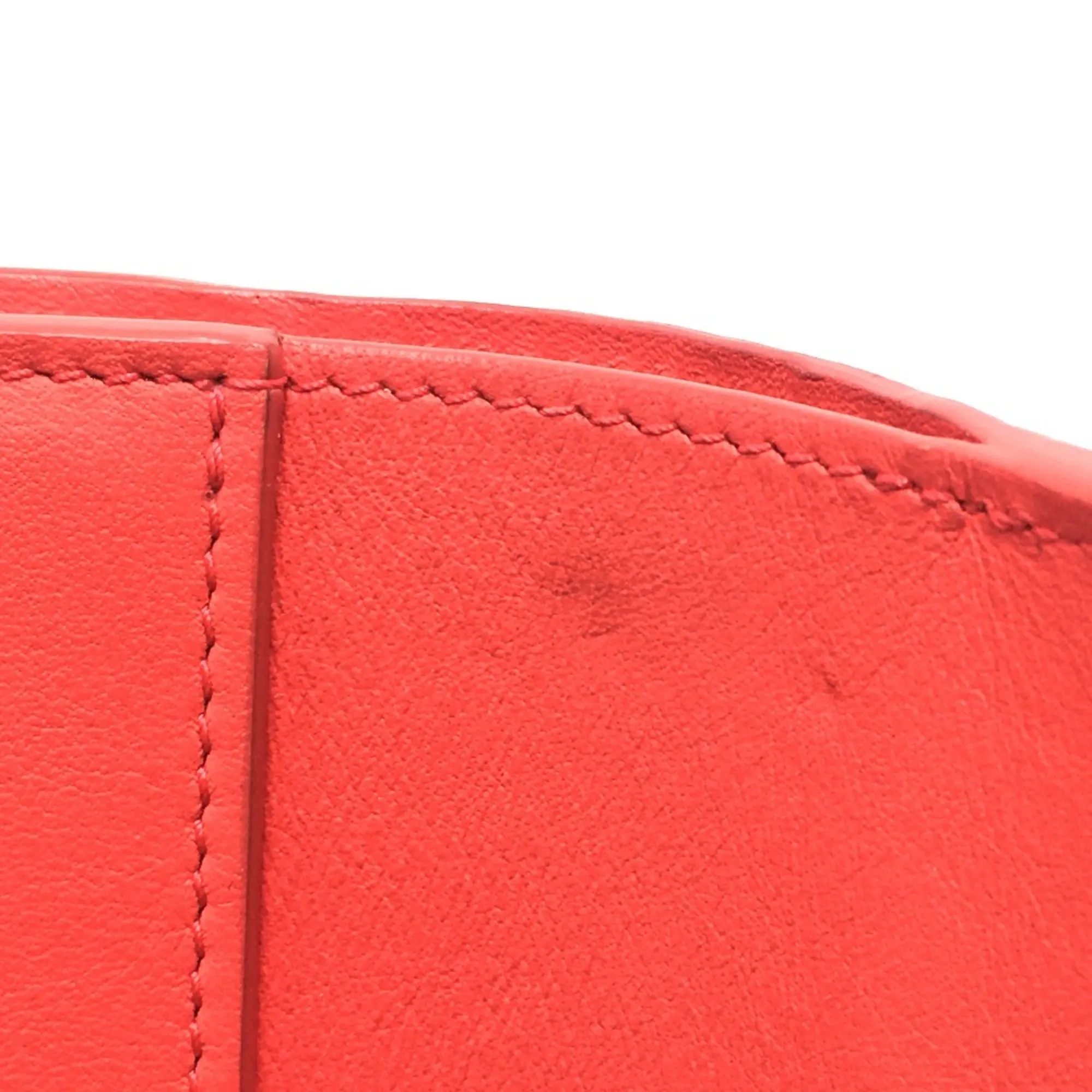 LOUIS VUITTON Red Leather Wallet