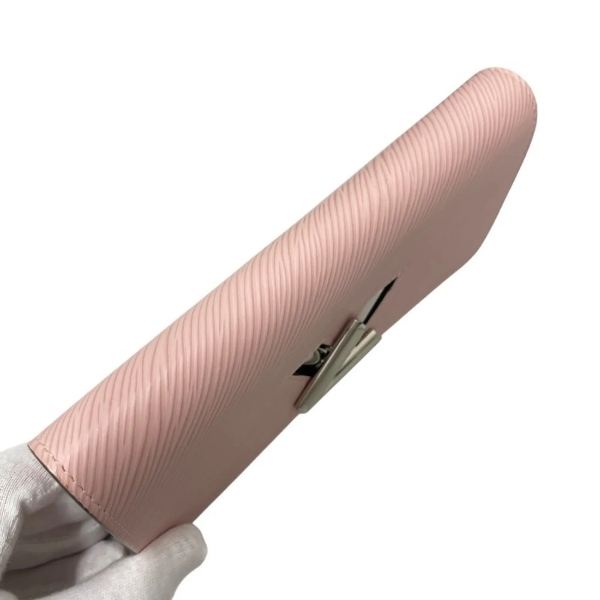 LOUIS VUITTON Pink Leather Wallet