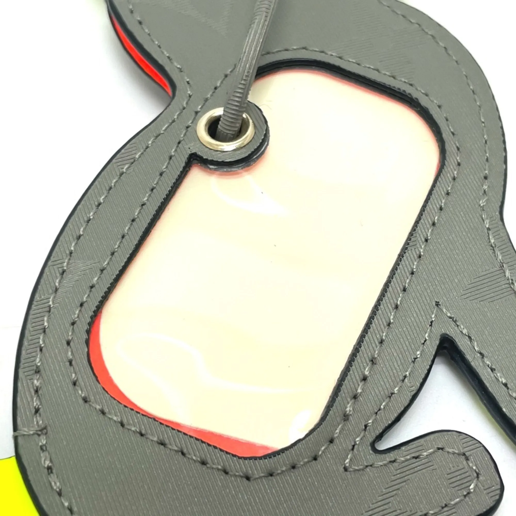 LOUIS VUITTON Gray Monogram Charm