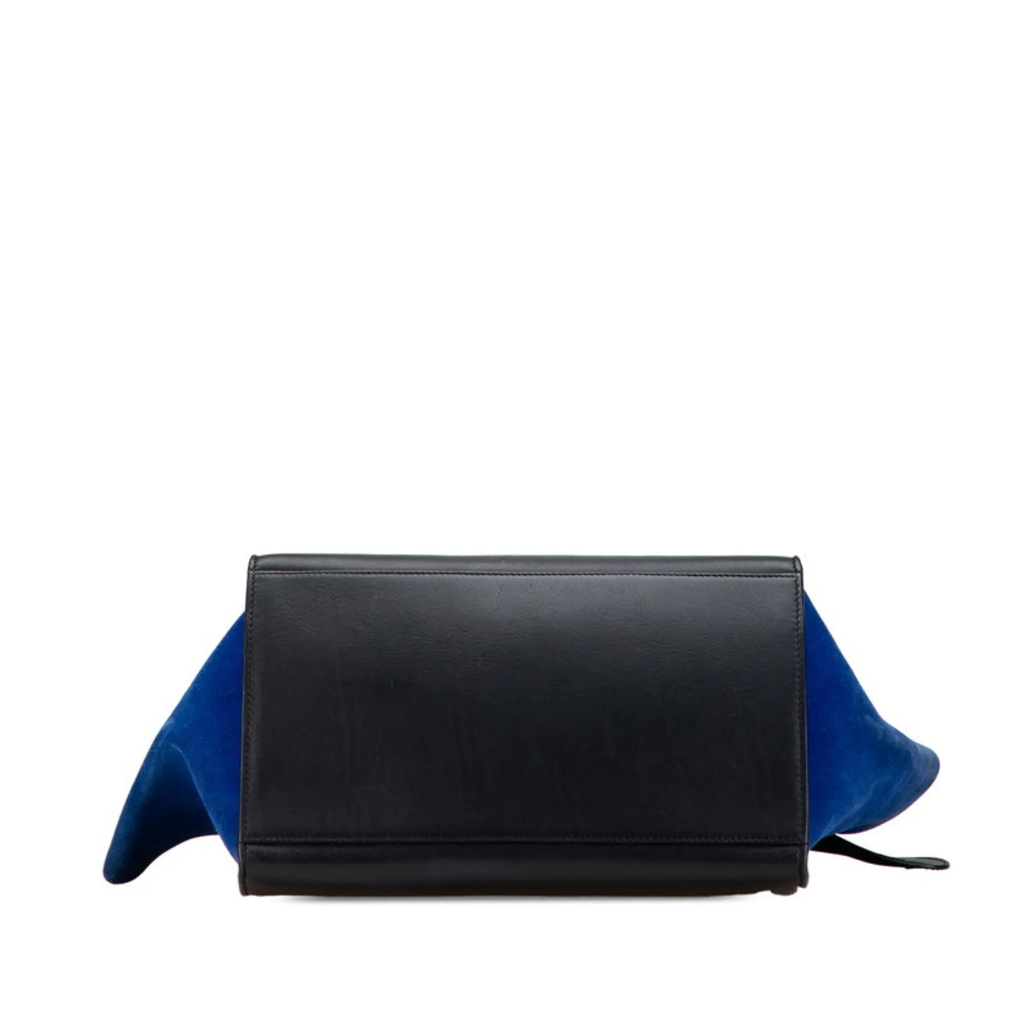CELINE Black Leather Shoulder Bag