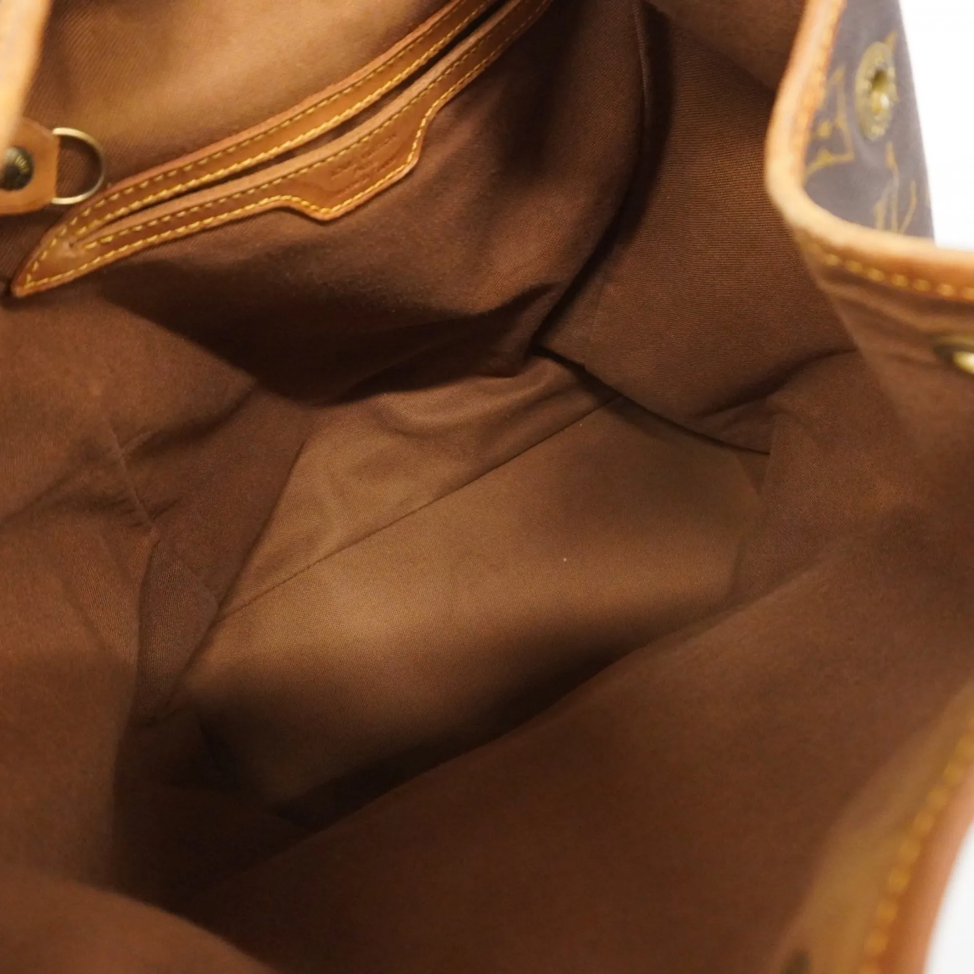 LOUIS VUITTON Brown Monogram Backpack