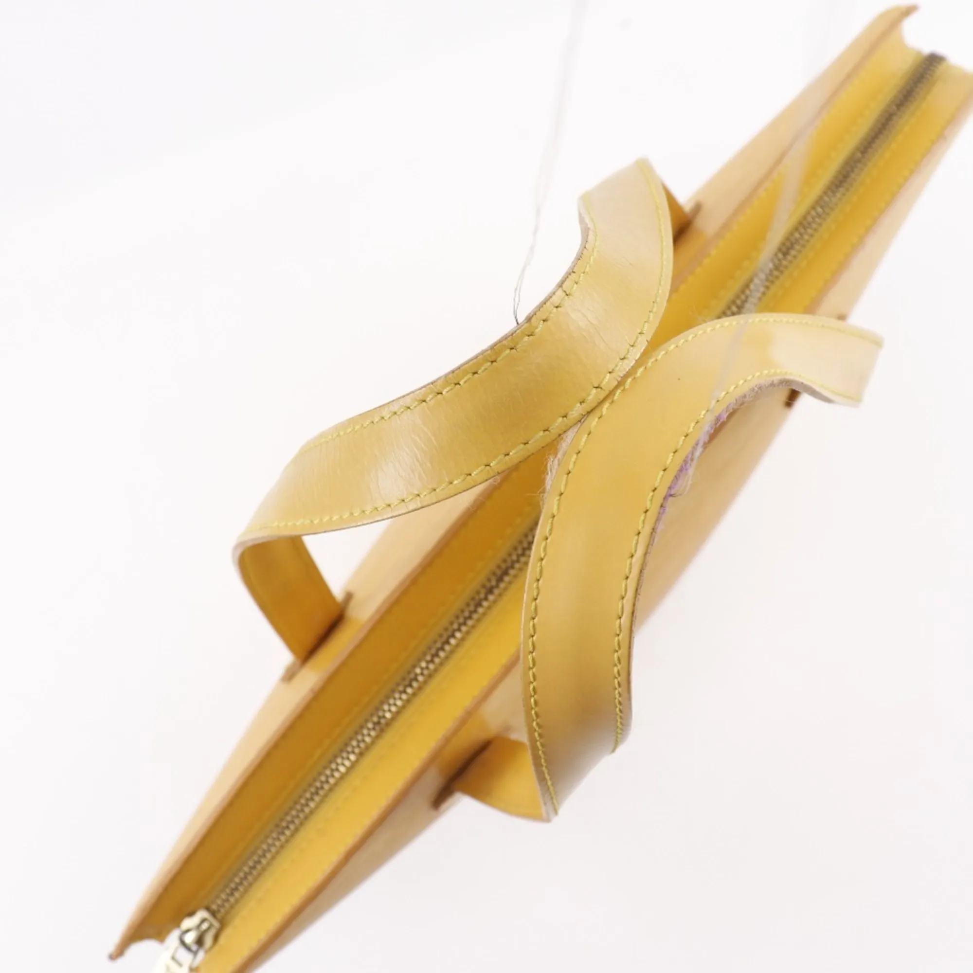 LOUIS VUITTON Yellow Leather Bag