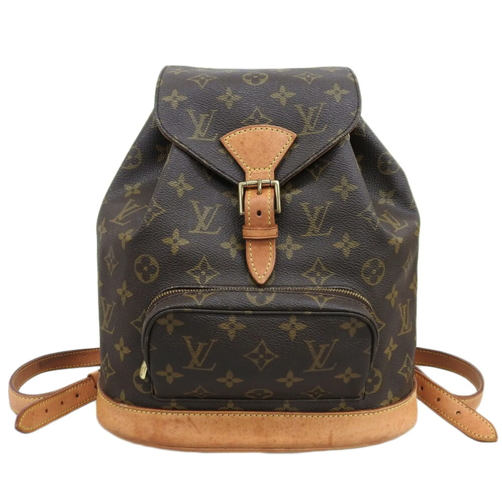 LOUIS VUITTON Brown Monogram Backpack