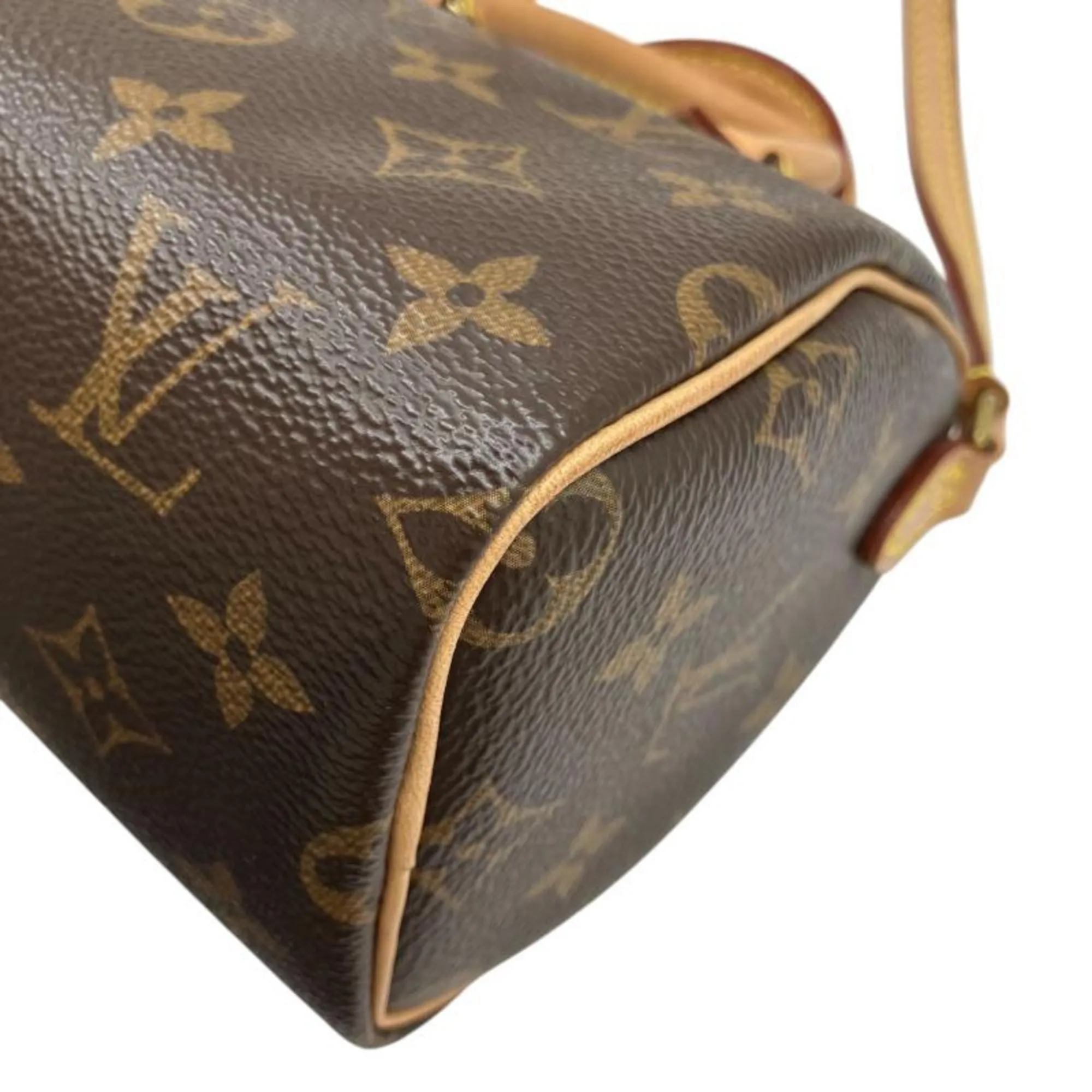 LOUIS VUITTON Brown Monogram Shoulder Bag