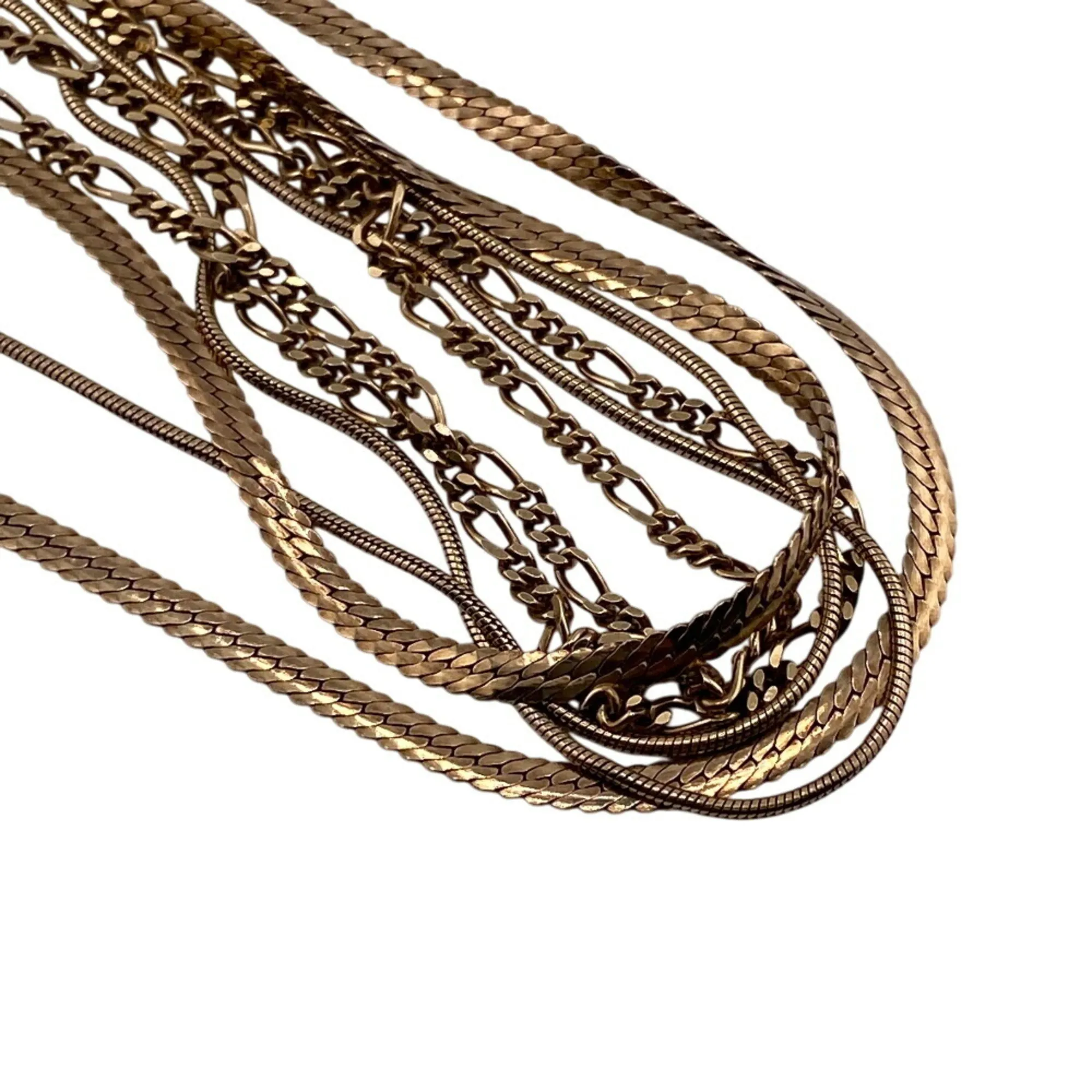 BOTTEGA VENETA Gold Necklace