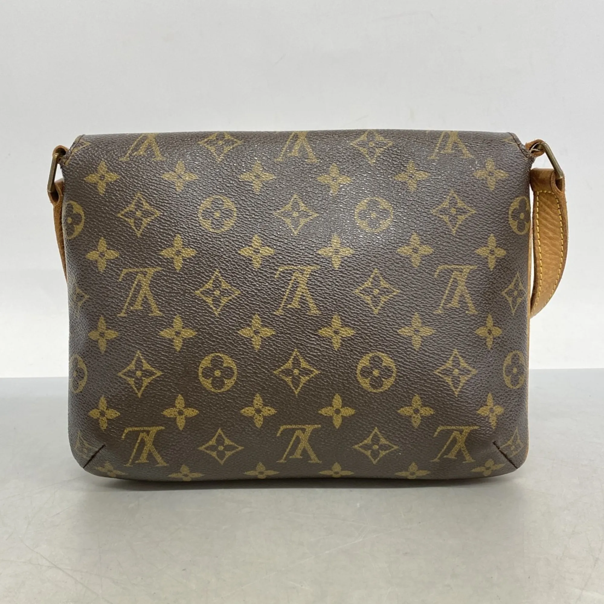 LOUIS VUITTON Brown Monogram Shoulder Bag