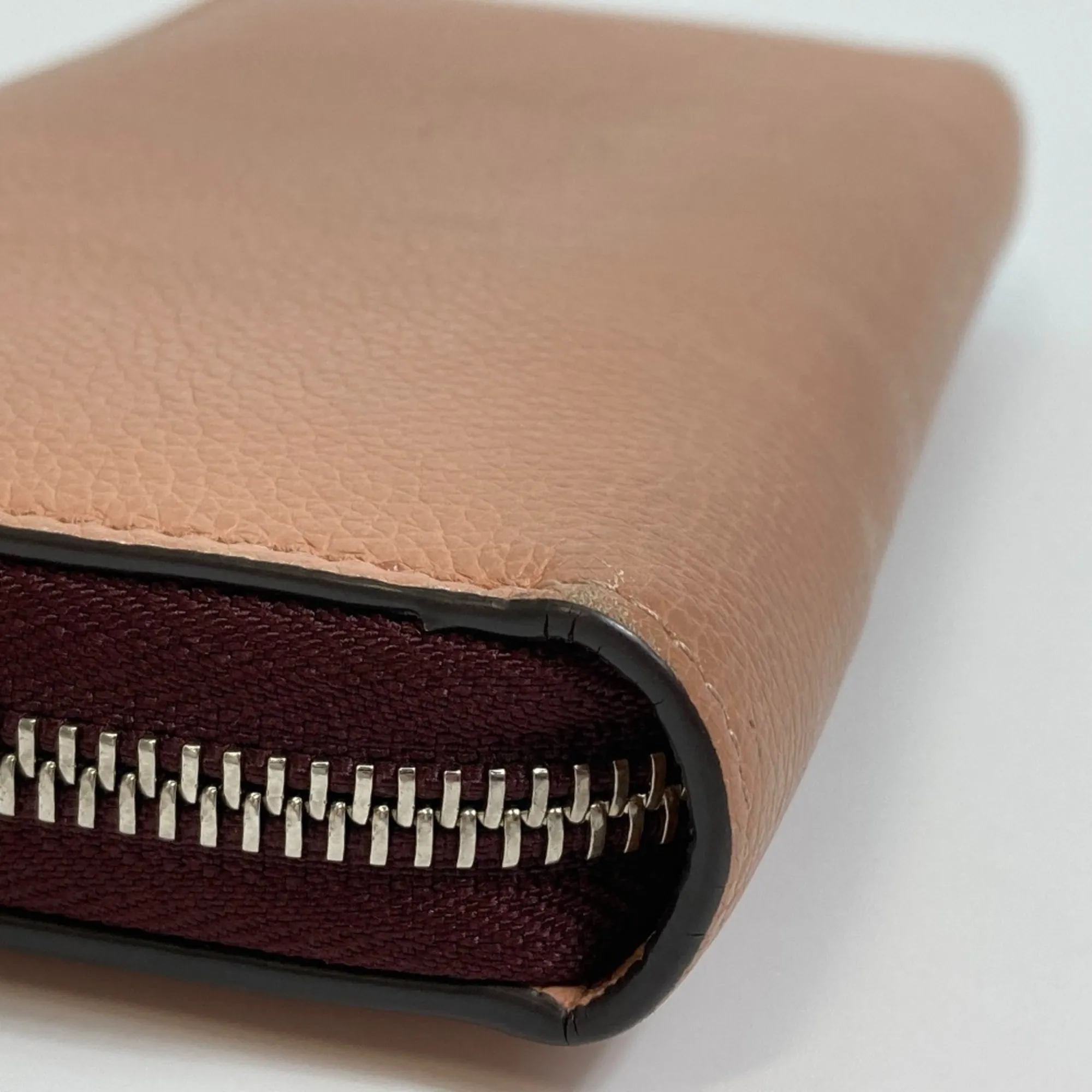 LOUIS VUITTON Cream Leather Wallet