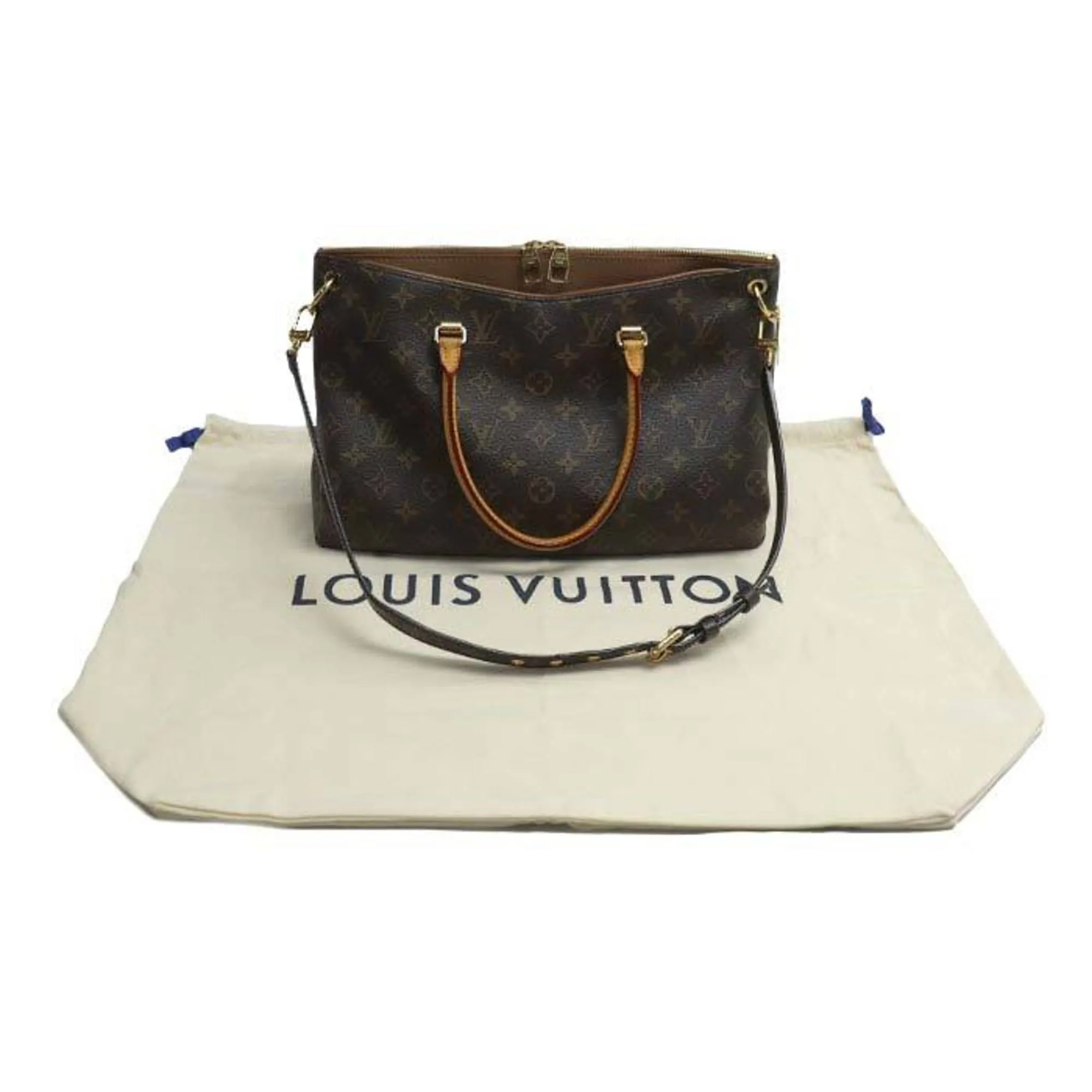 LOUIS VUITTON Brown Monogram Shoulder Bag
