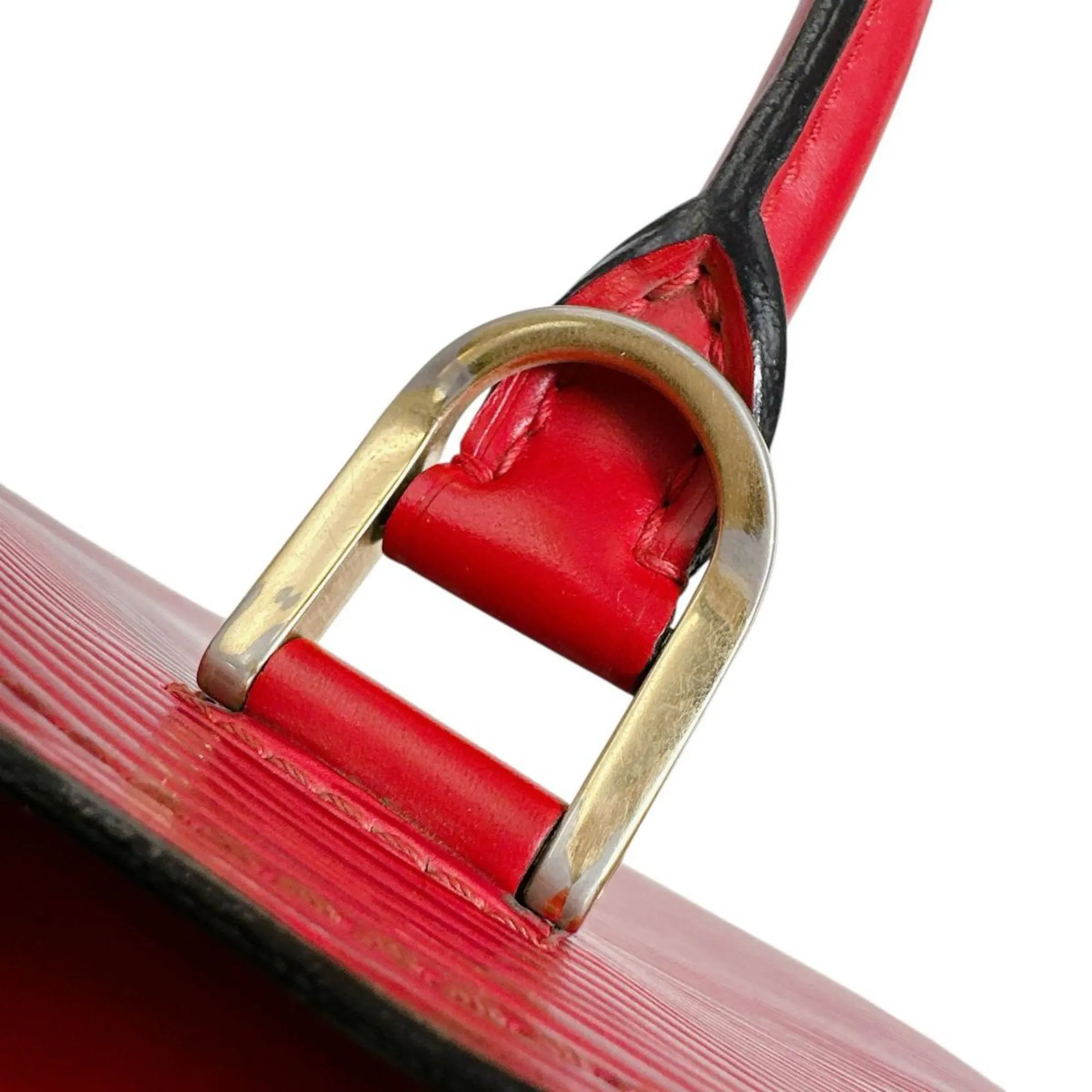 LOUIS VUITTON Red Leather Bag