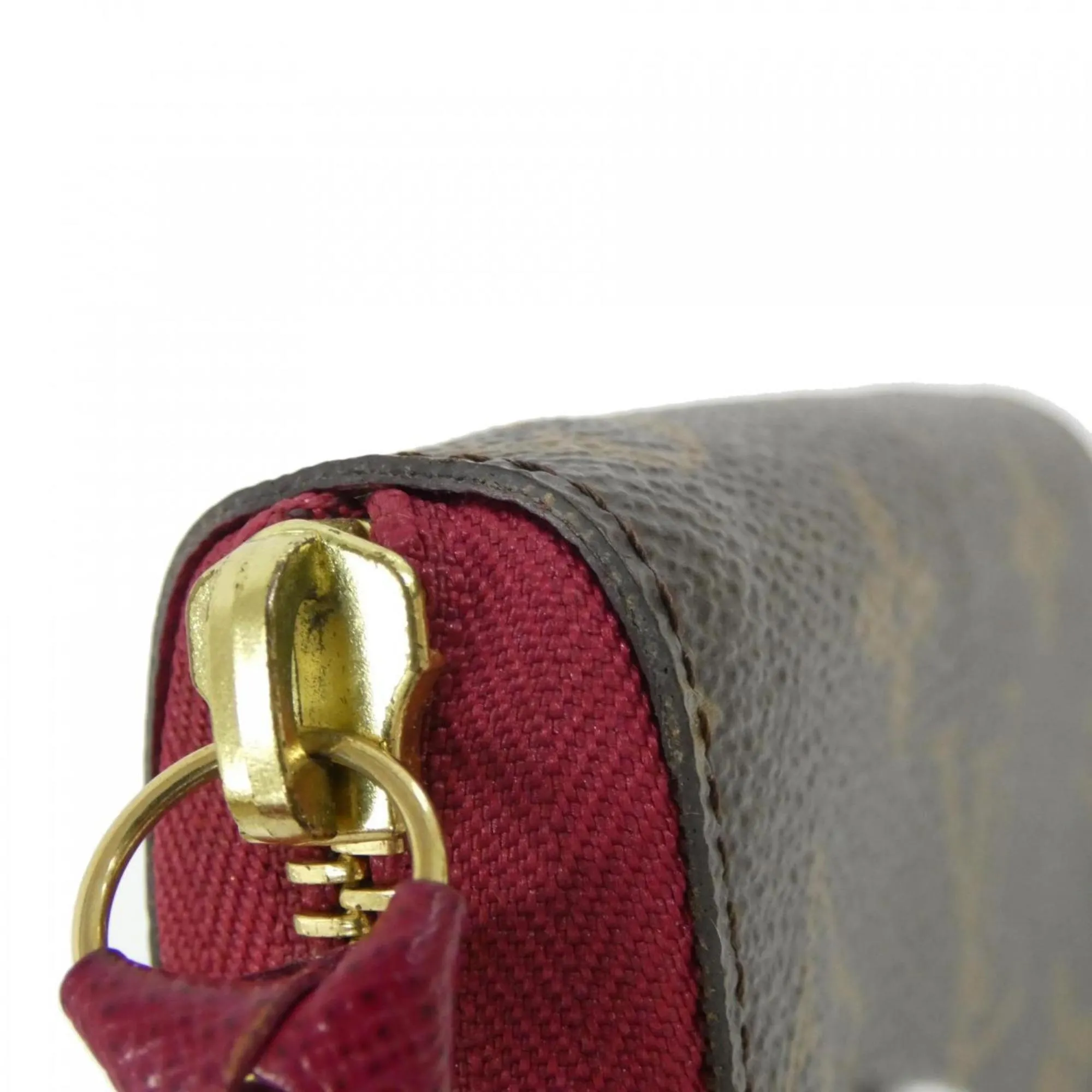 LOUIS VUITTON Brown Monogram Card Holder