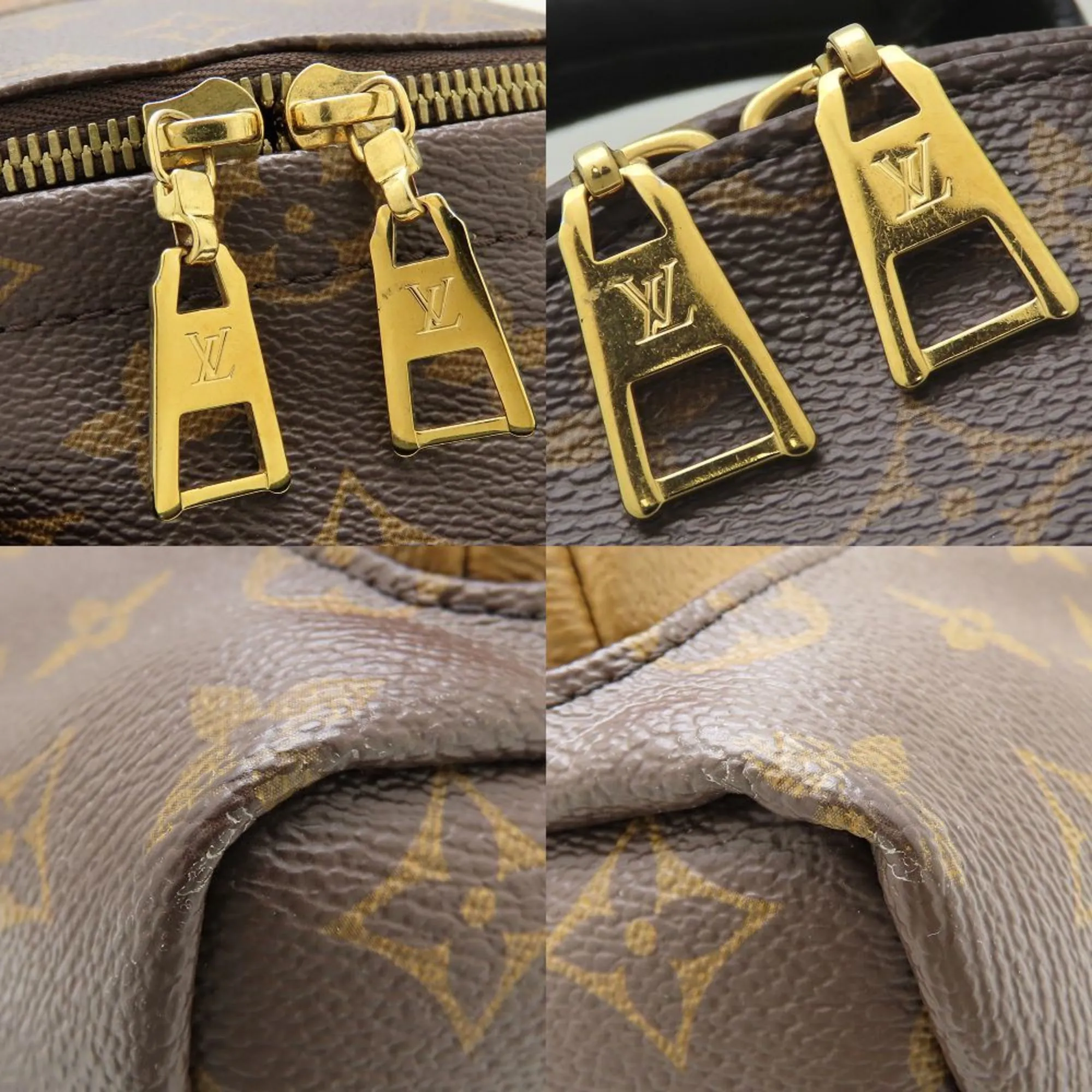 LOUIS VUITTON Brown Monogram Backpack