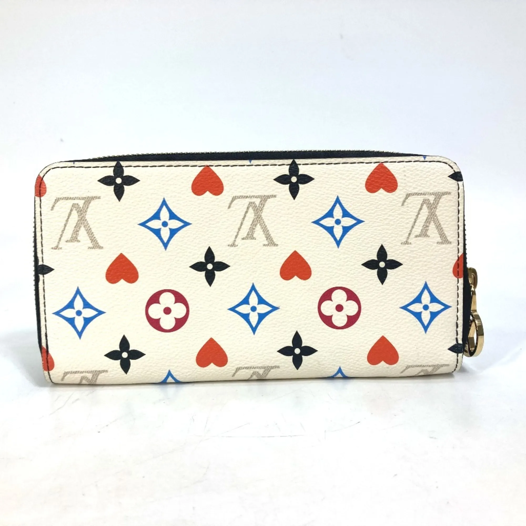 LOUIS VUITTON White Monogram Wallet