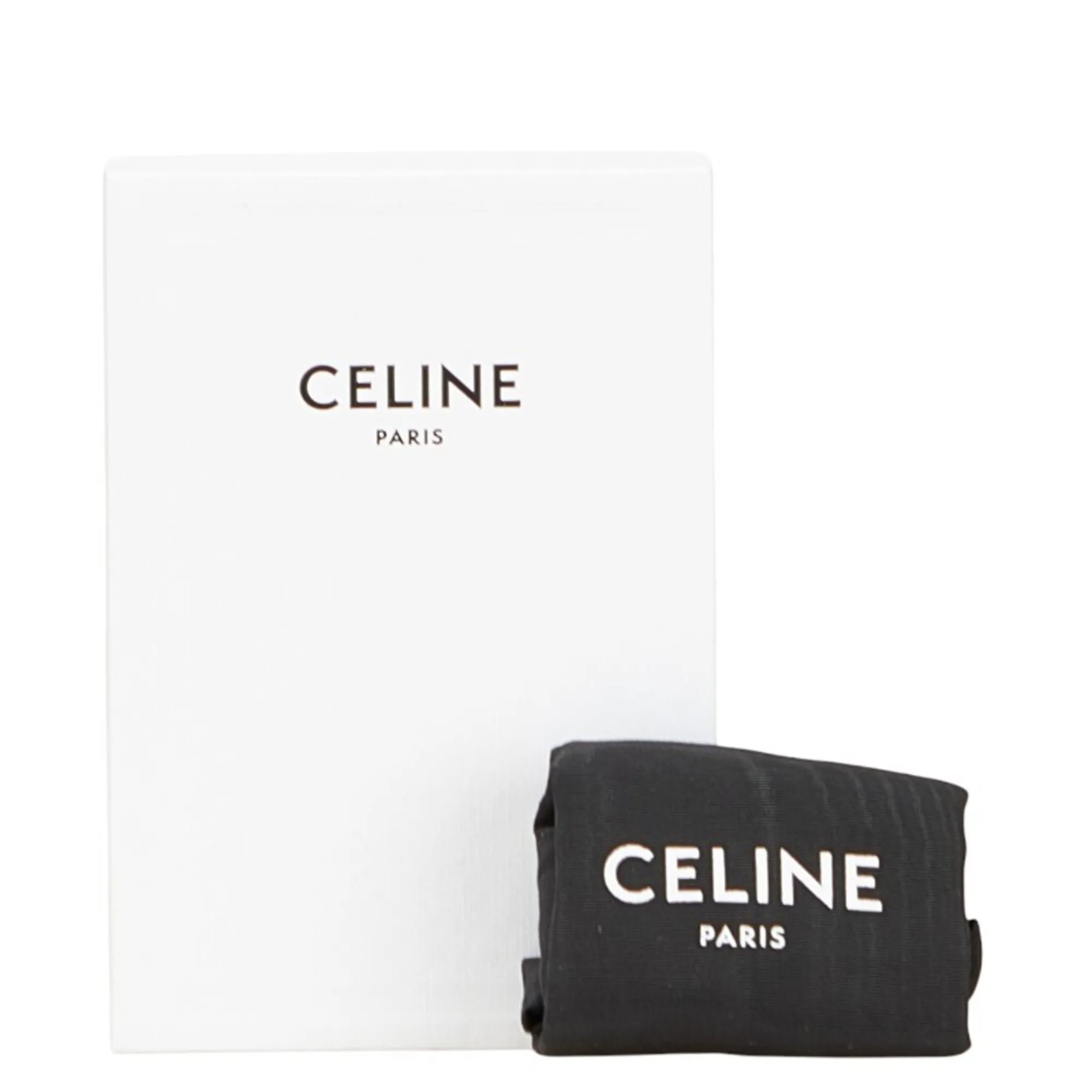 CELINE Black Leather Wallet