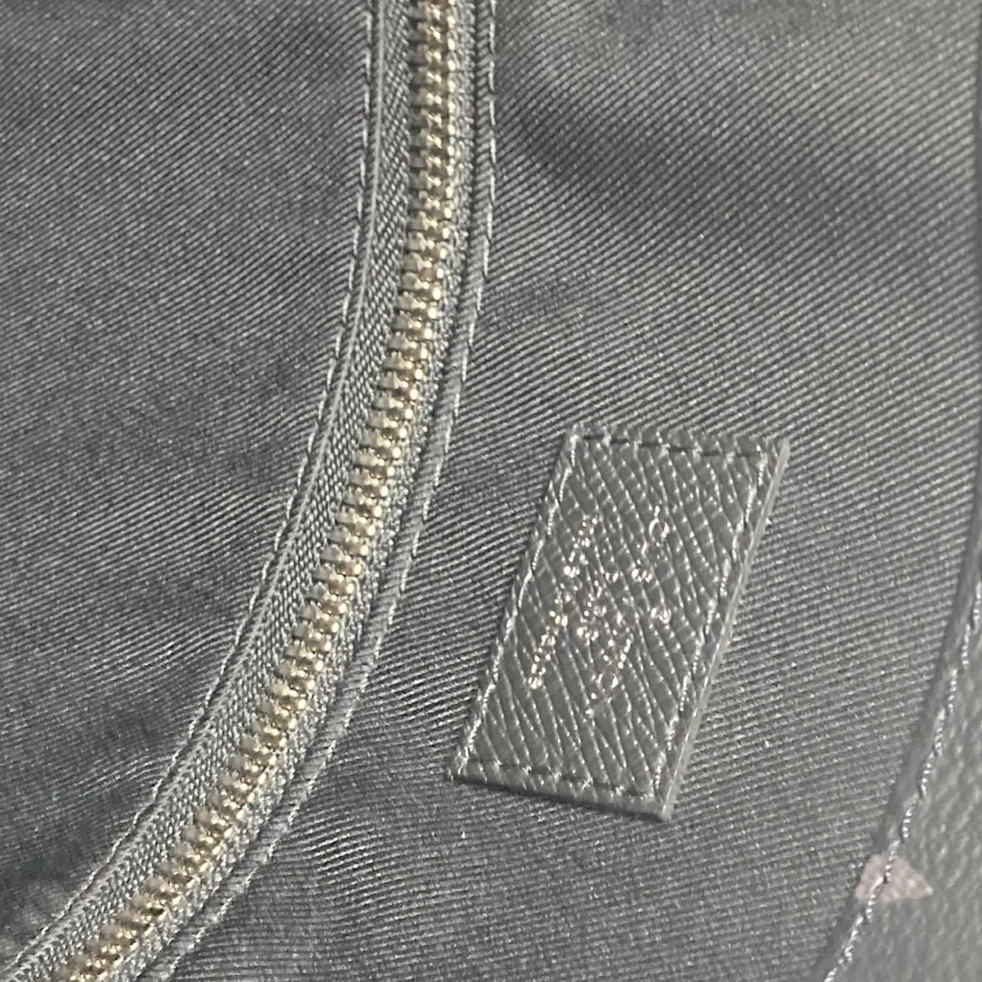 LOUIS VUITTON Black Monogram Leather Shoulder Bag