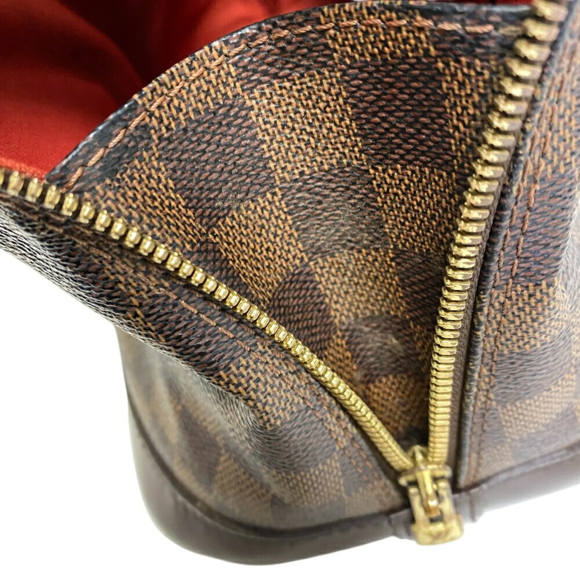 LOUIS VUITTON Brown Damier Alma Bag