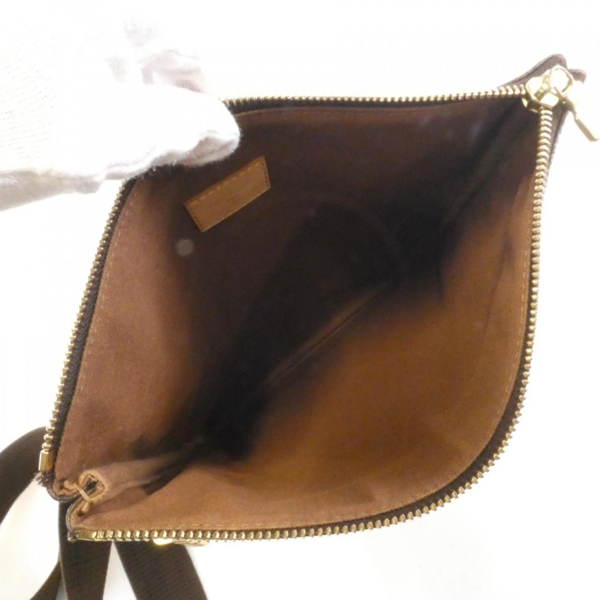 LOUIS VUITTON Brown Monogram Shoulder Bag
