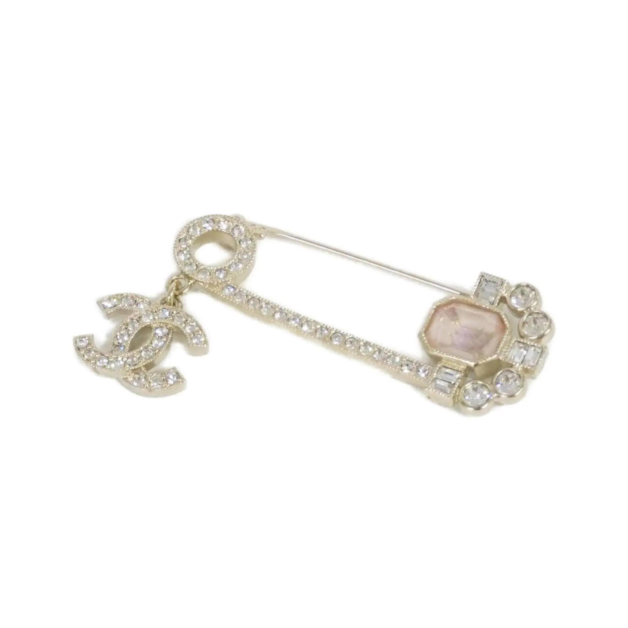 CHANEL Pink Brooch