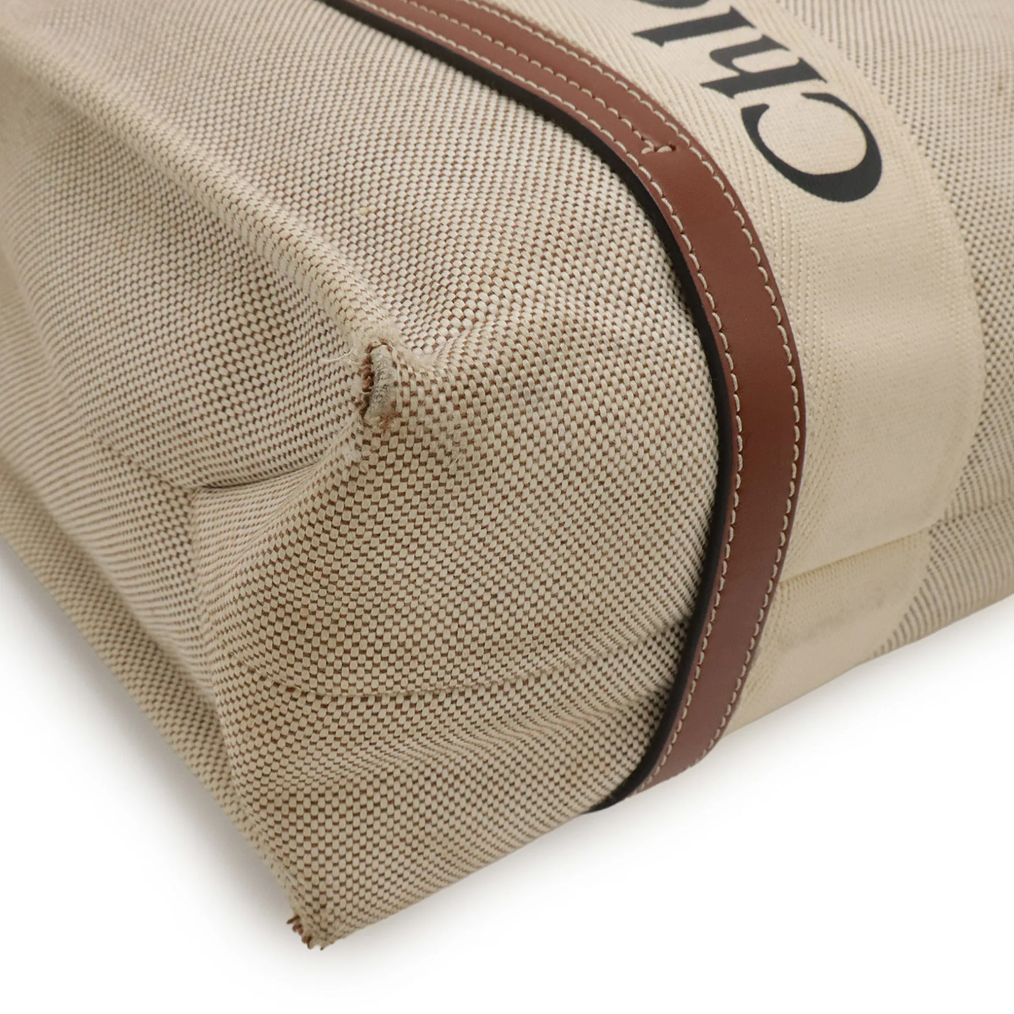 CHLOE Brown Leather Shoulder Bag