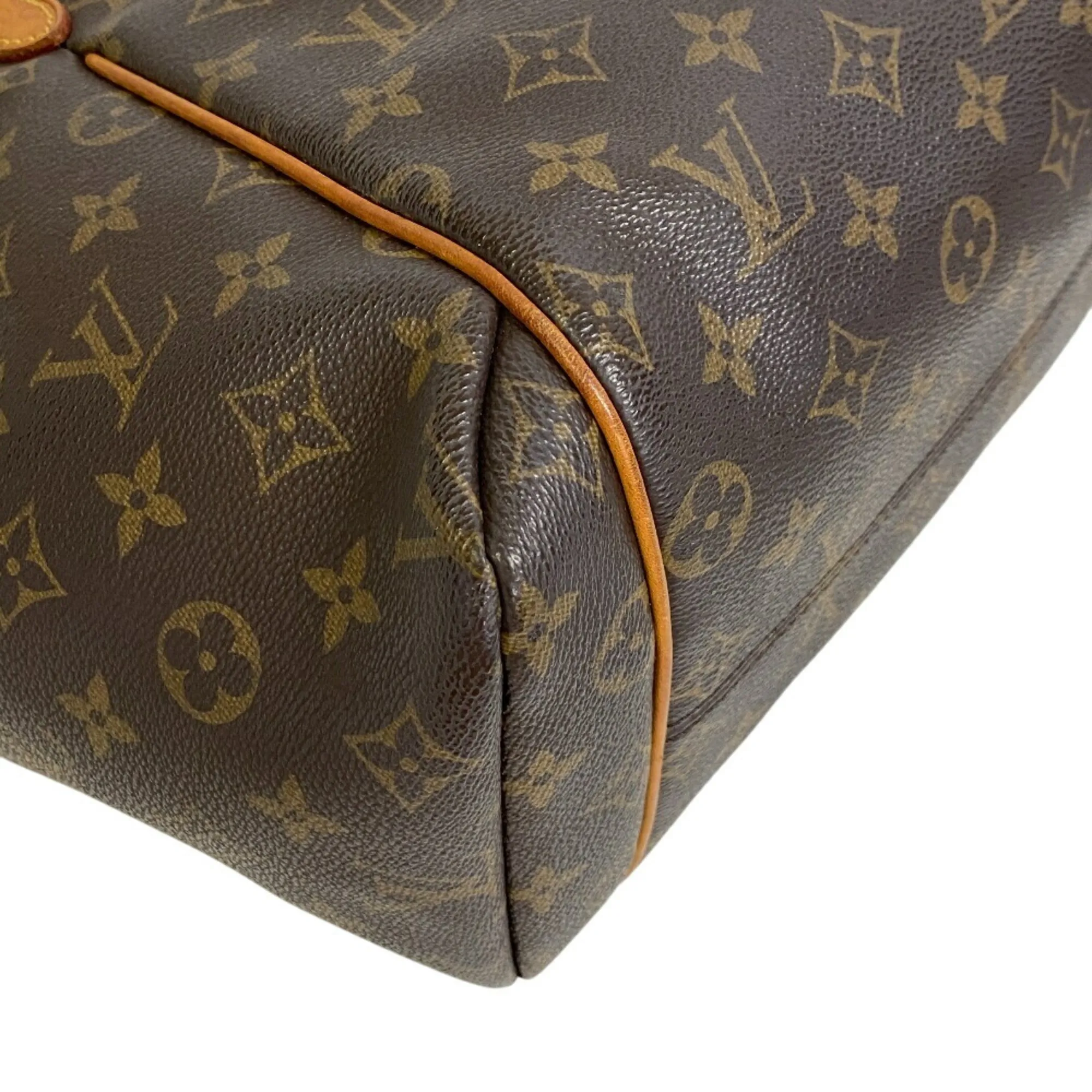 LOUIS VUITTON Brown Monogram Tote Bag