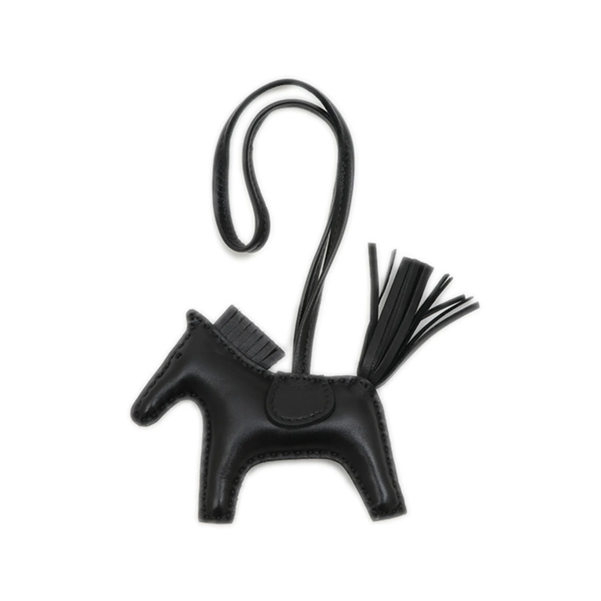 HERMES Black Bag Charm