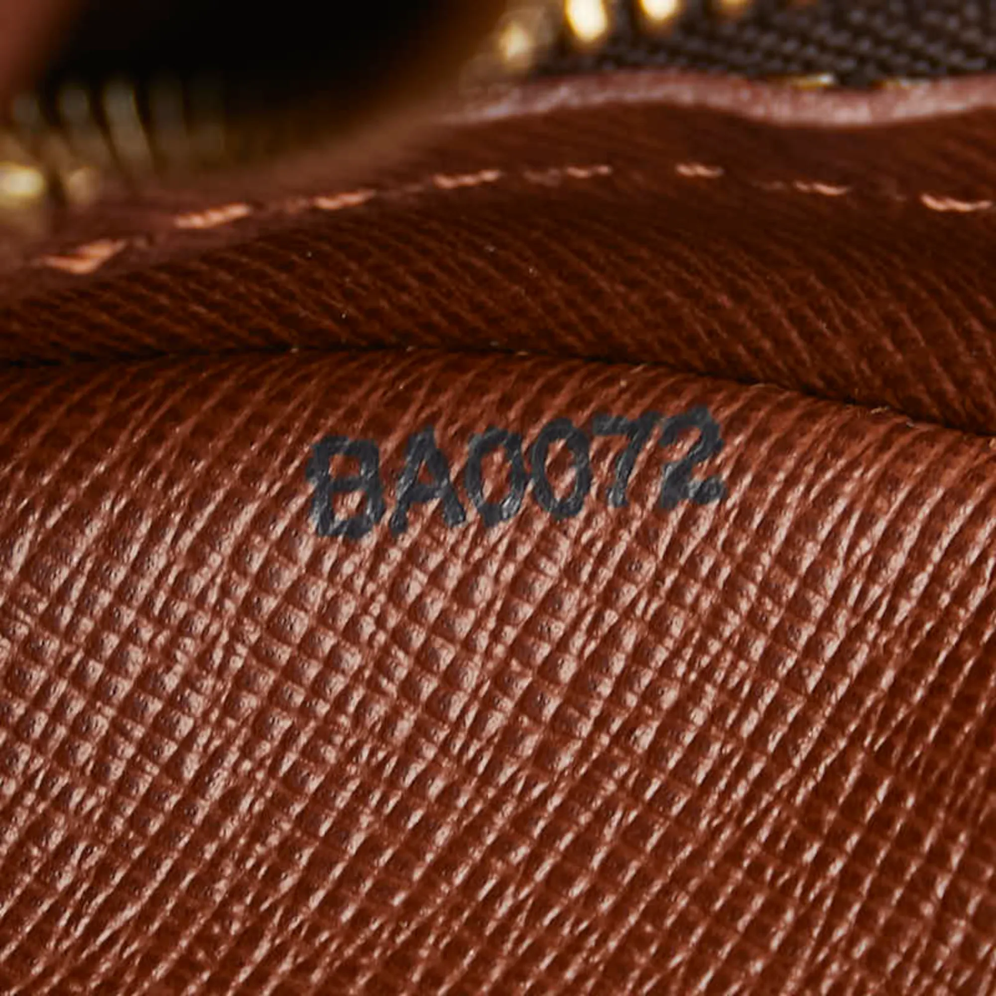 LOUIS VUITTON Brown Monogram Leather Shoulder Bag