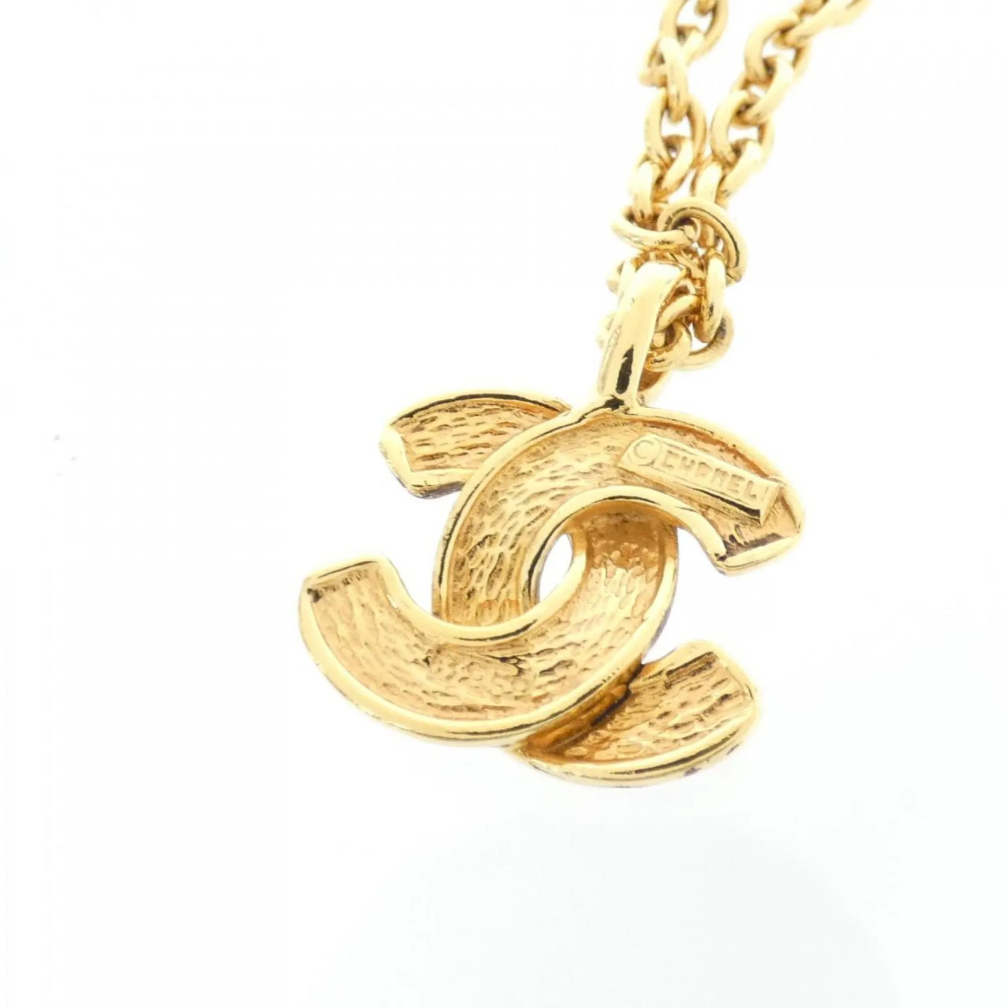 CHANEL Gold Necklace