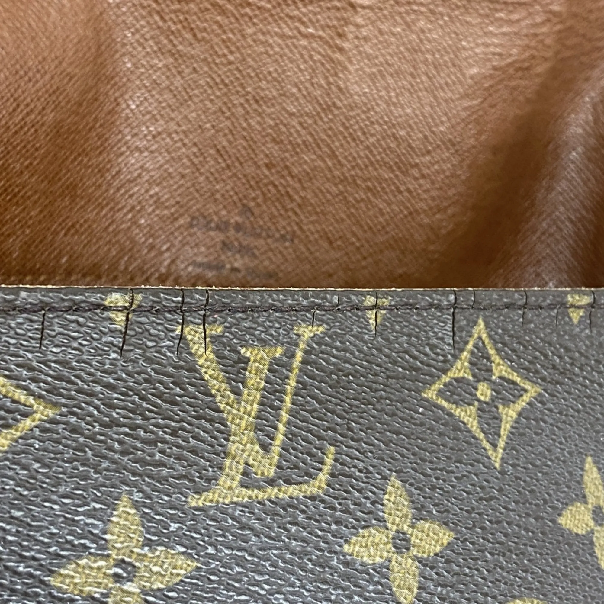 LOUIS VUITTON Brown Monogram Shoulder Bag