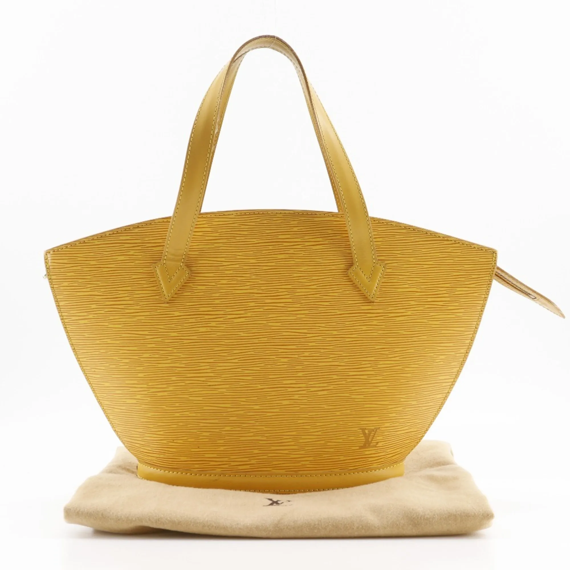 LOUIS VUITTON Yellow Leather Bag