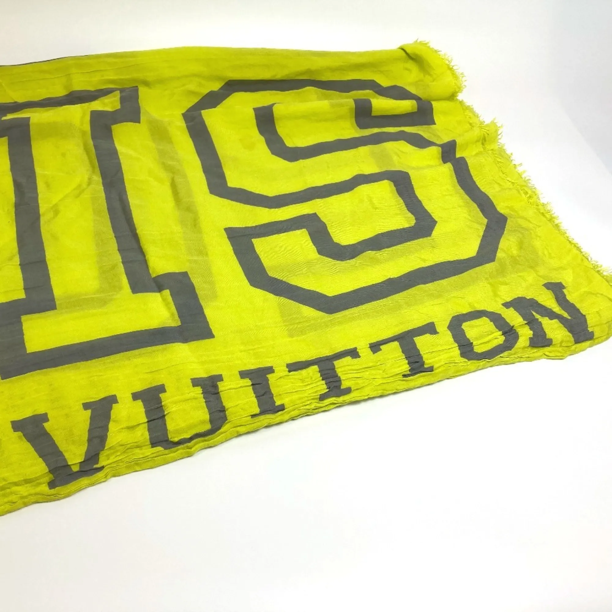 LOUIS VUITTON Yellow Scarf