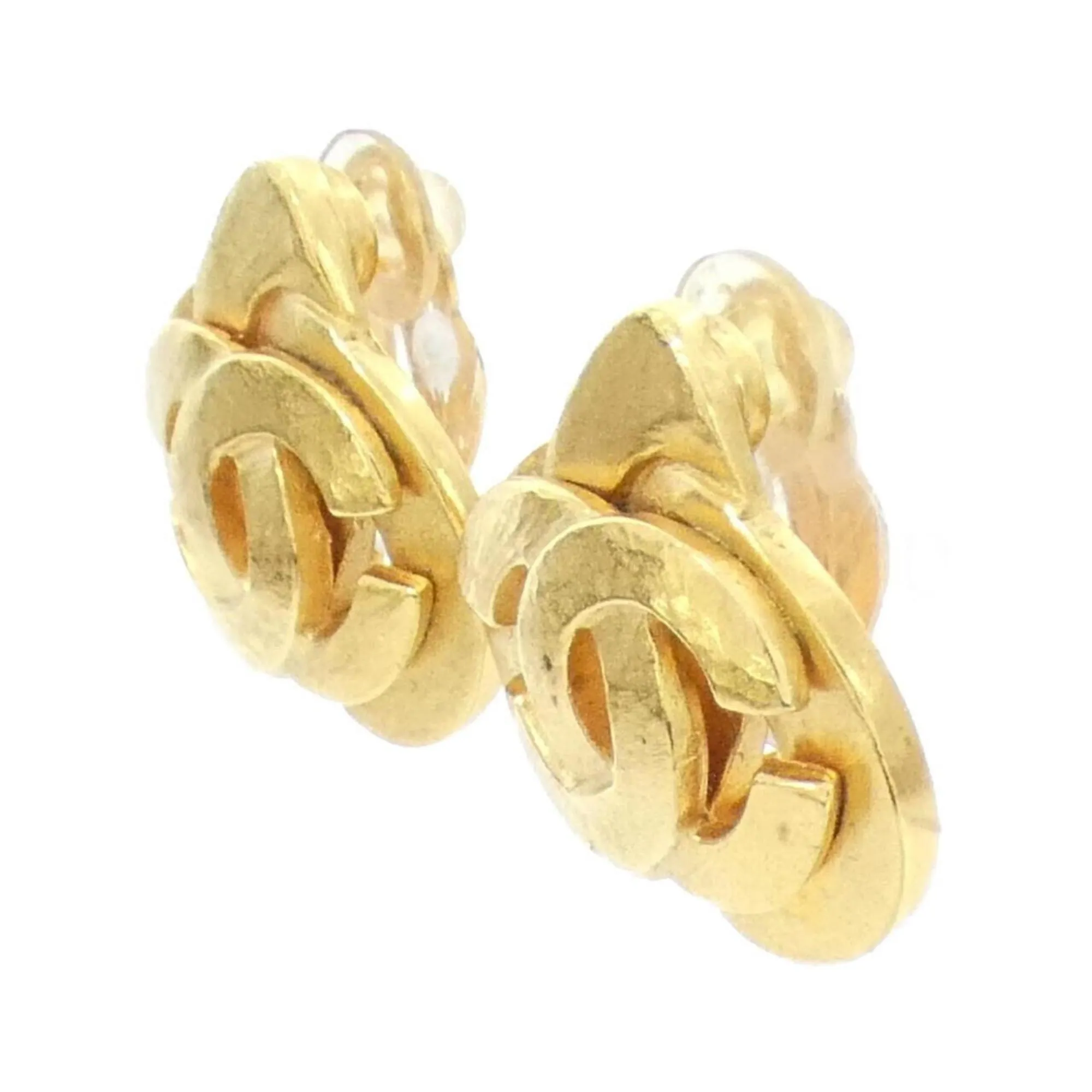 CHANEL Gold Earrings