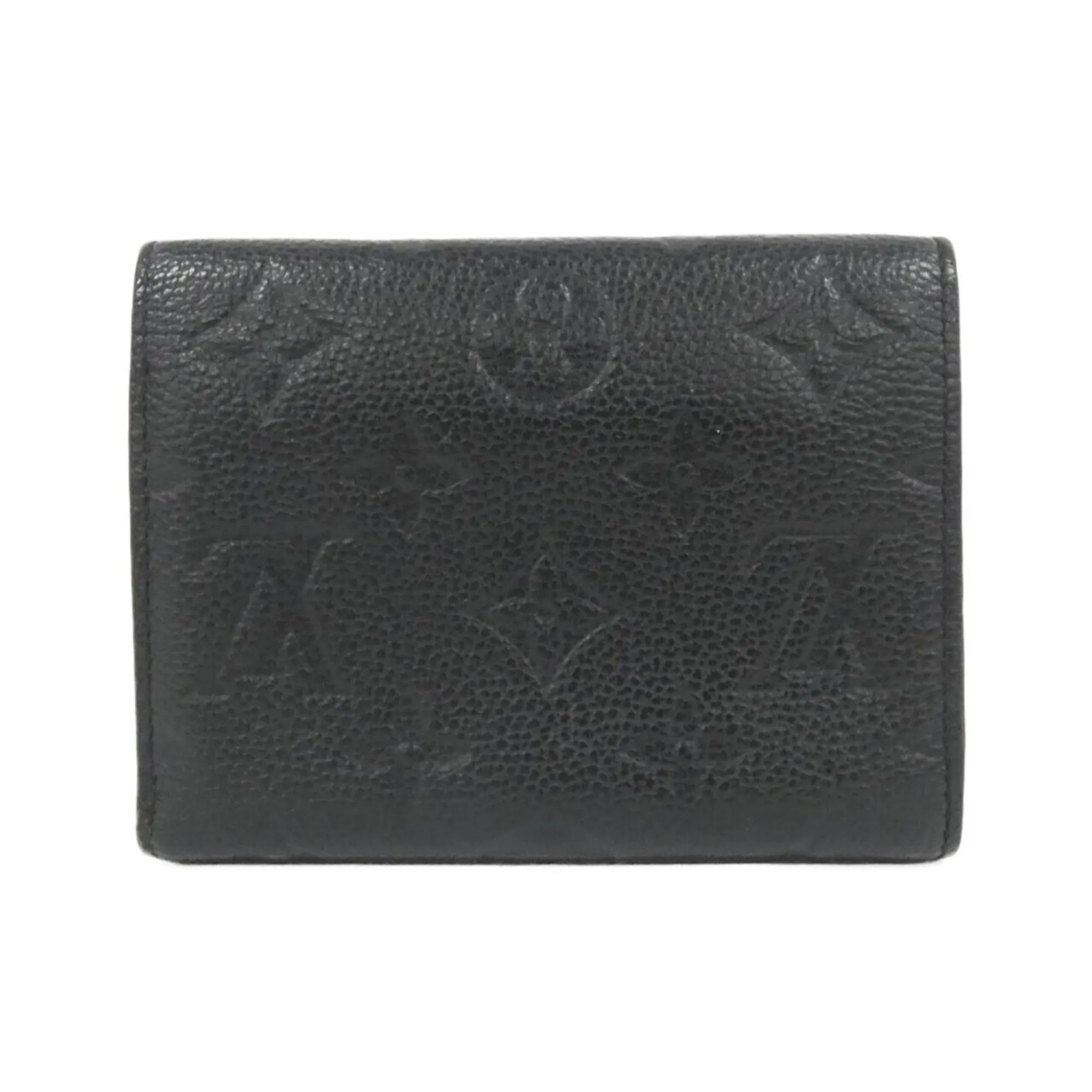 LOUIS VUITTON Black Monogram Wallet