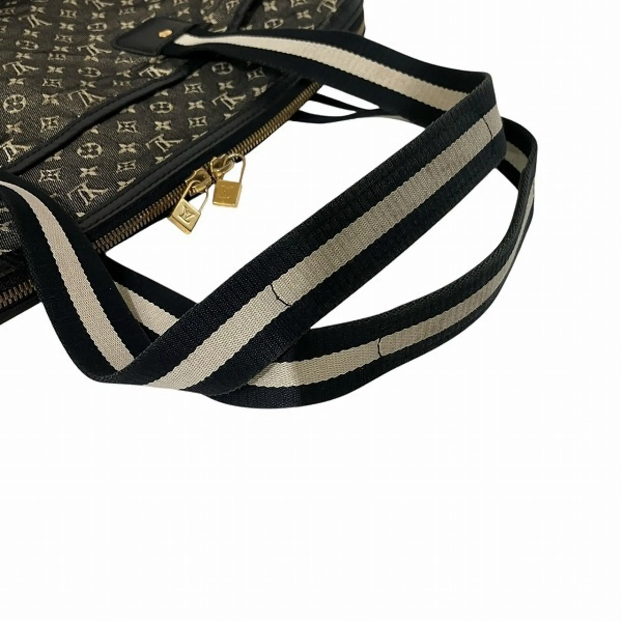 LOUIS VUITTON Black Monogram Shoulder Bag