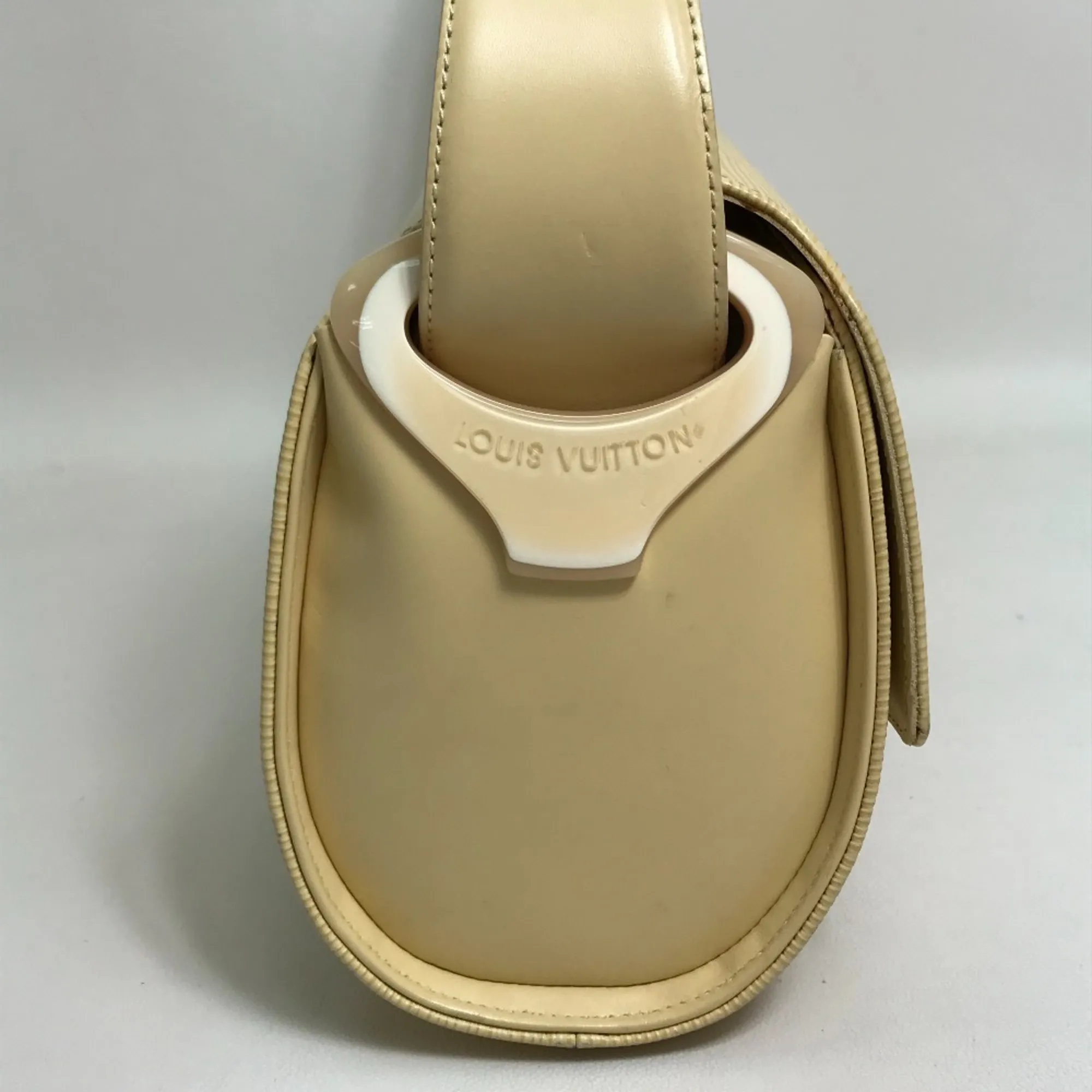 LOUIS VUITTON Yellow Leather Shoulder Bag