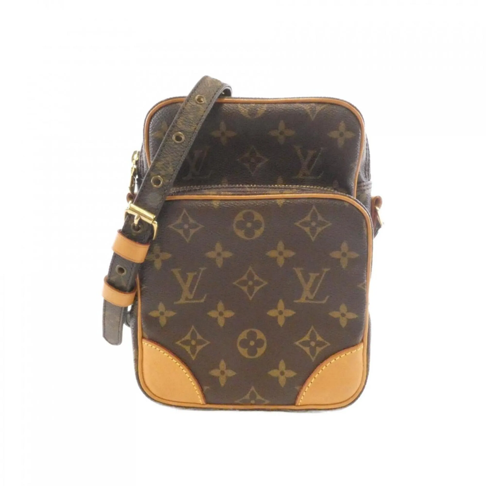 LOUIS VUITTON Brown Monogram Shoulder Bag