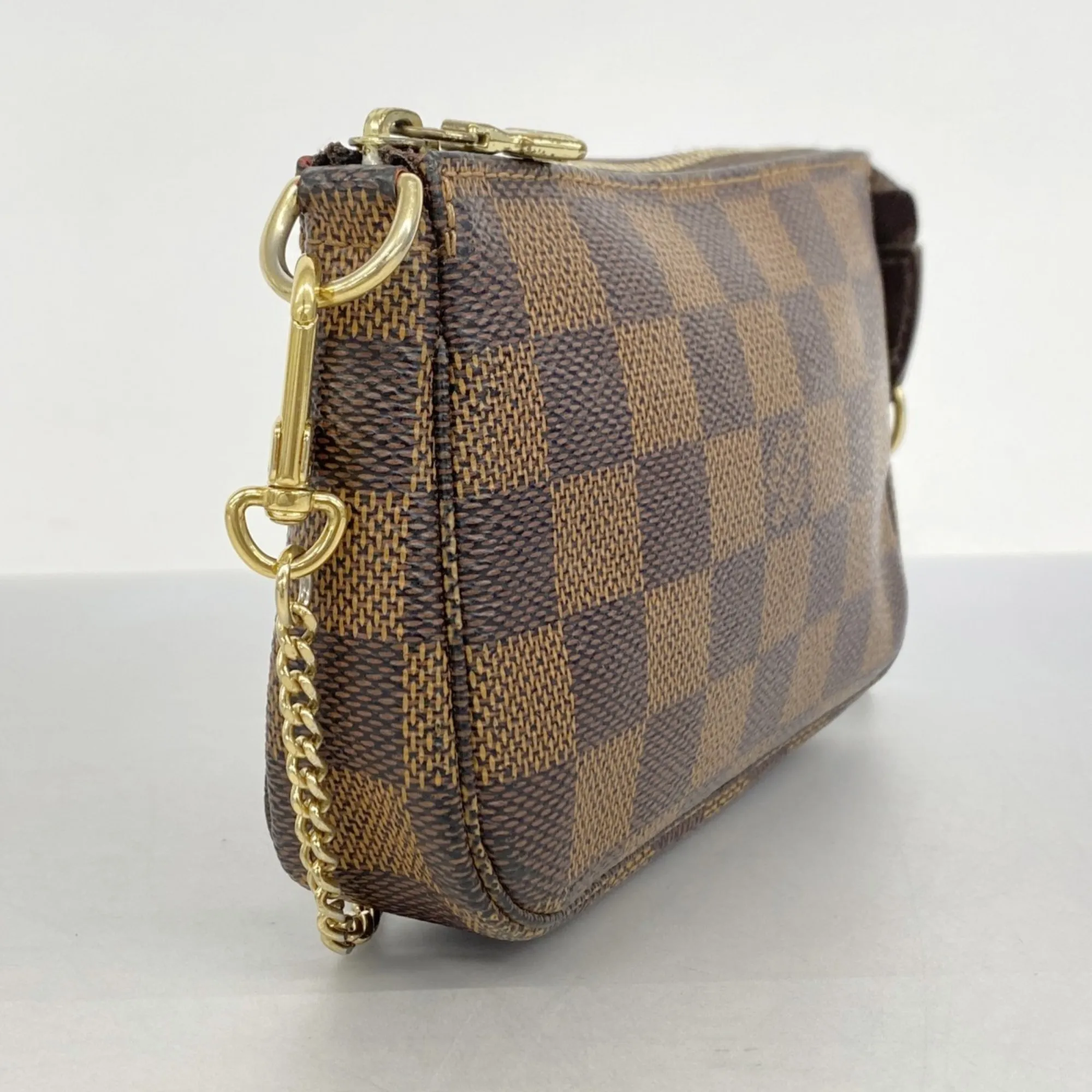 LOUIS VUITTON Brown Damier Pouch