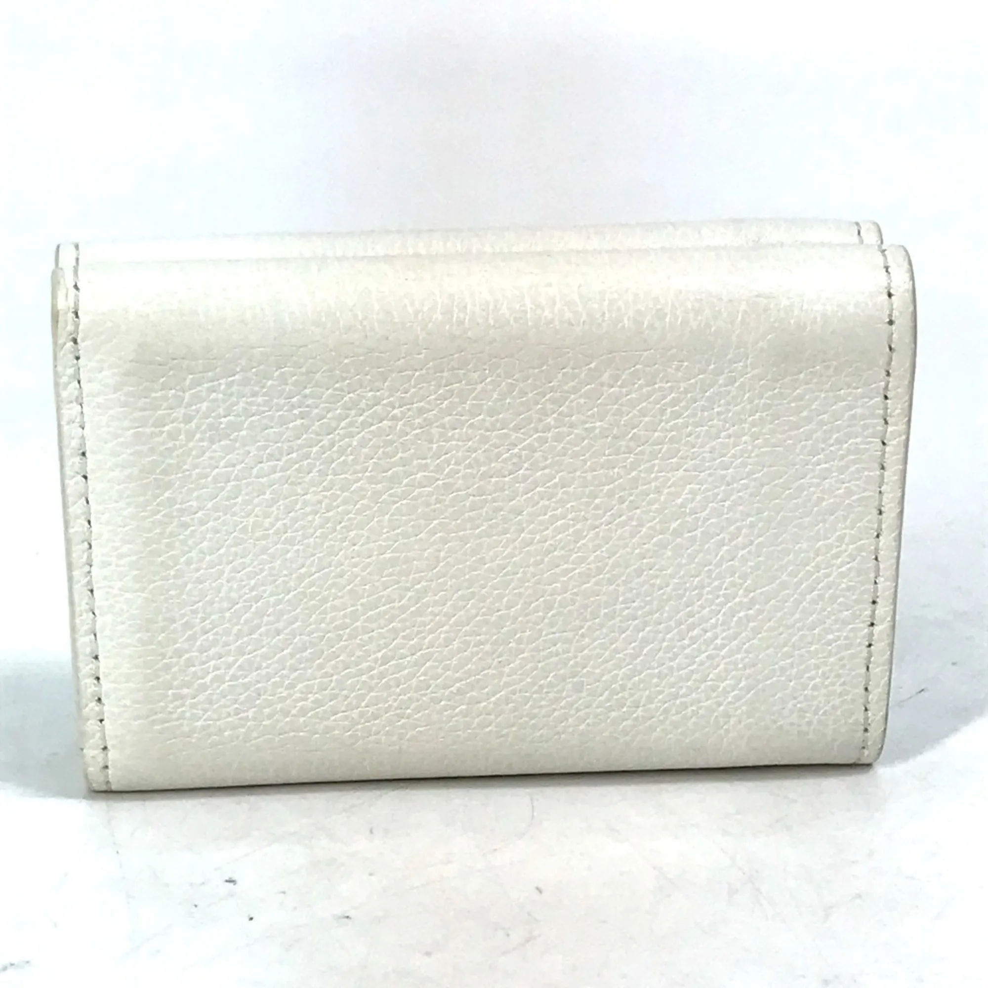 LOUIS VUITTON White Leather Wallet