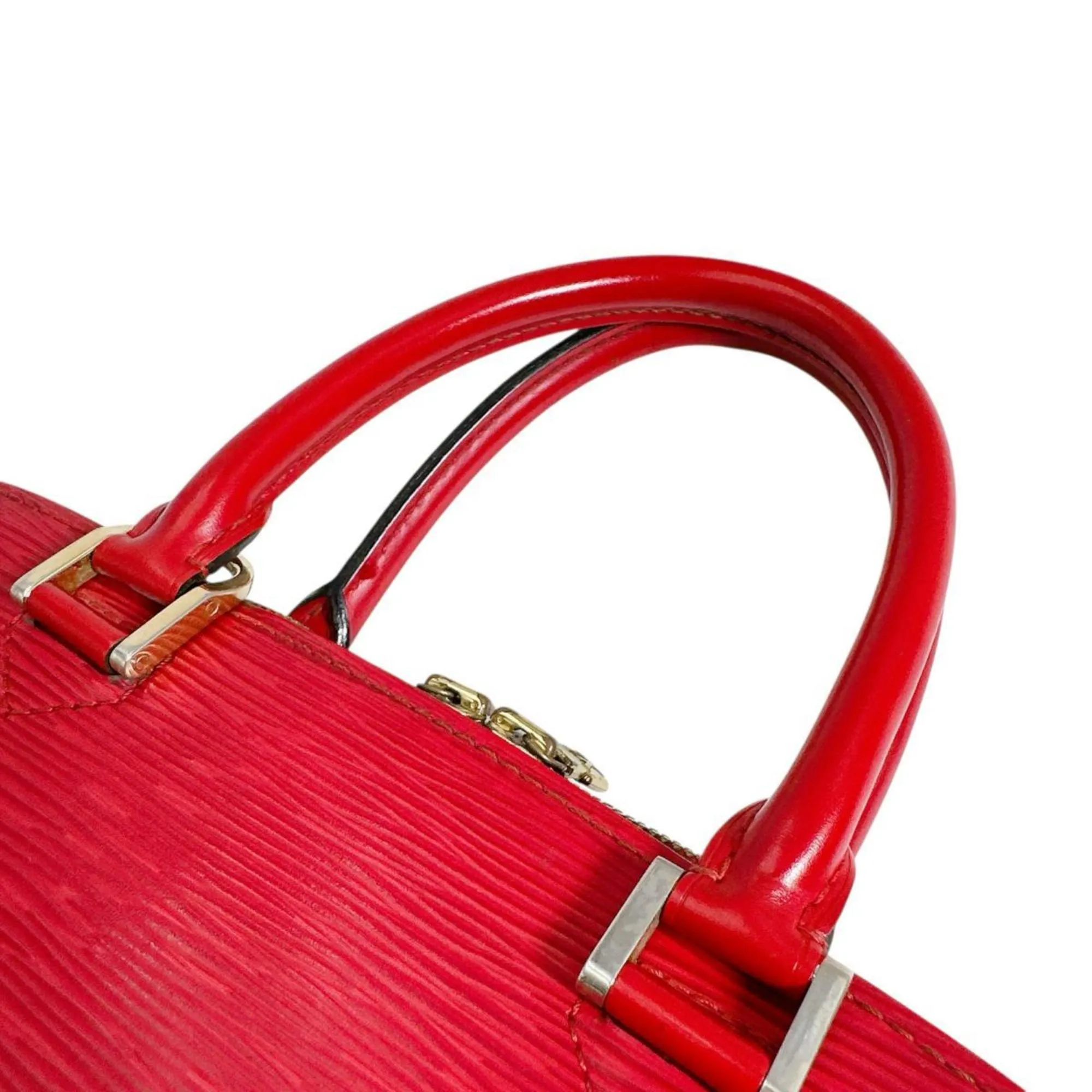 LOUIS VUITTON Red Leather Bag