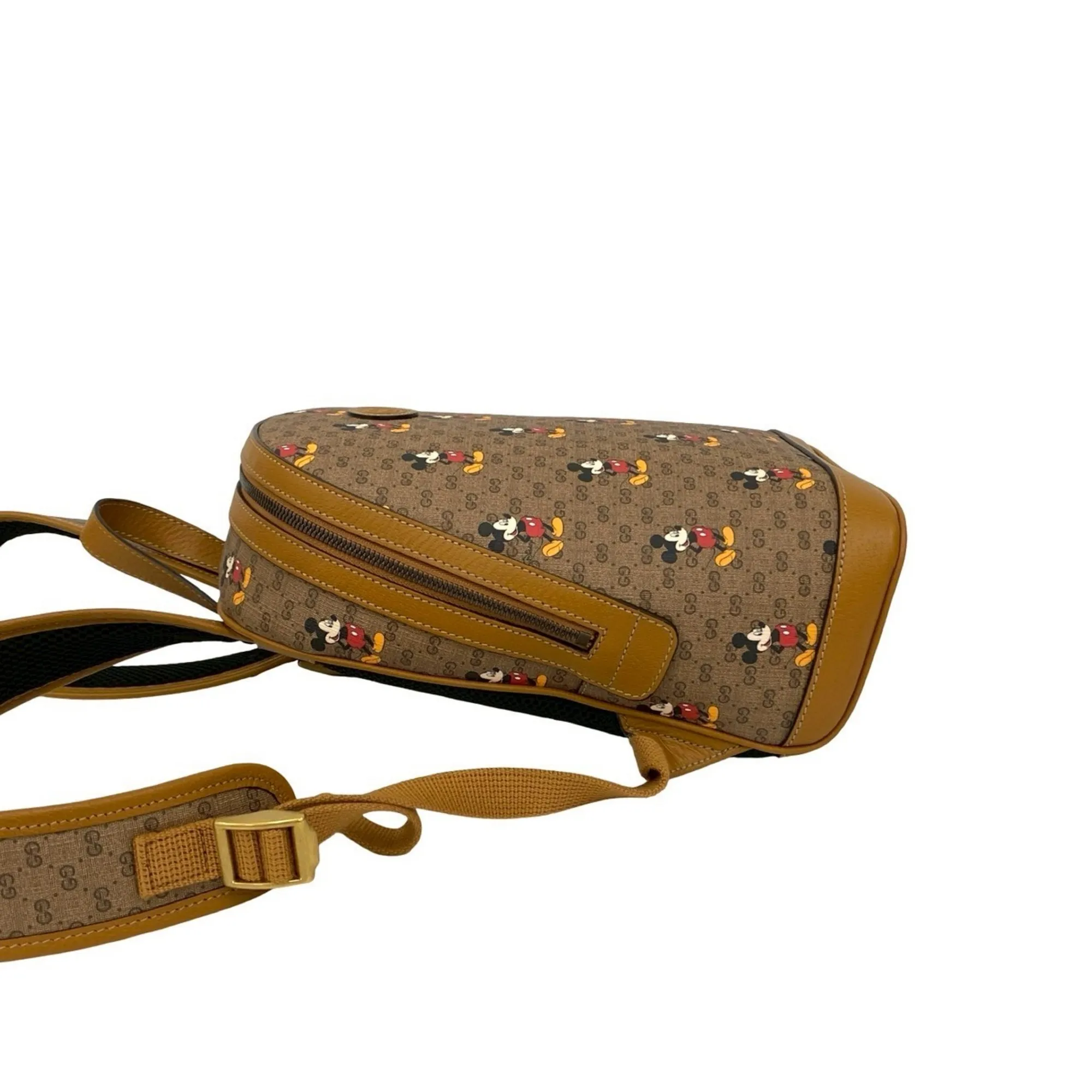 GUCCI Brown Leather Backpack