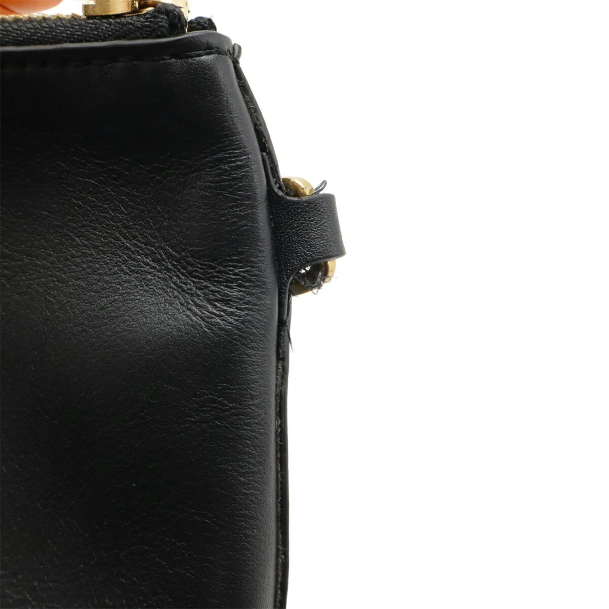 LOEWE Black Leather Pouch