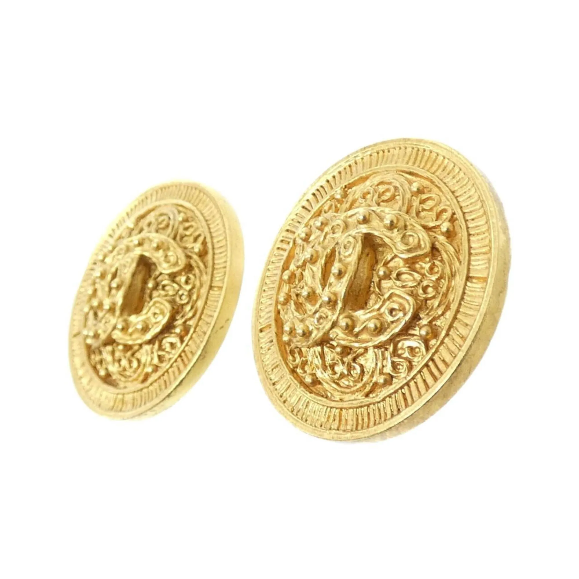 CHANEL Gold Earrings