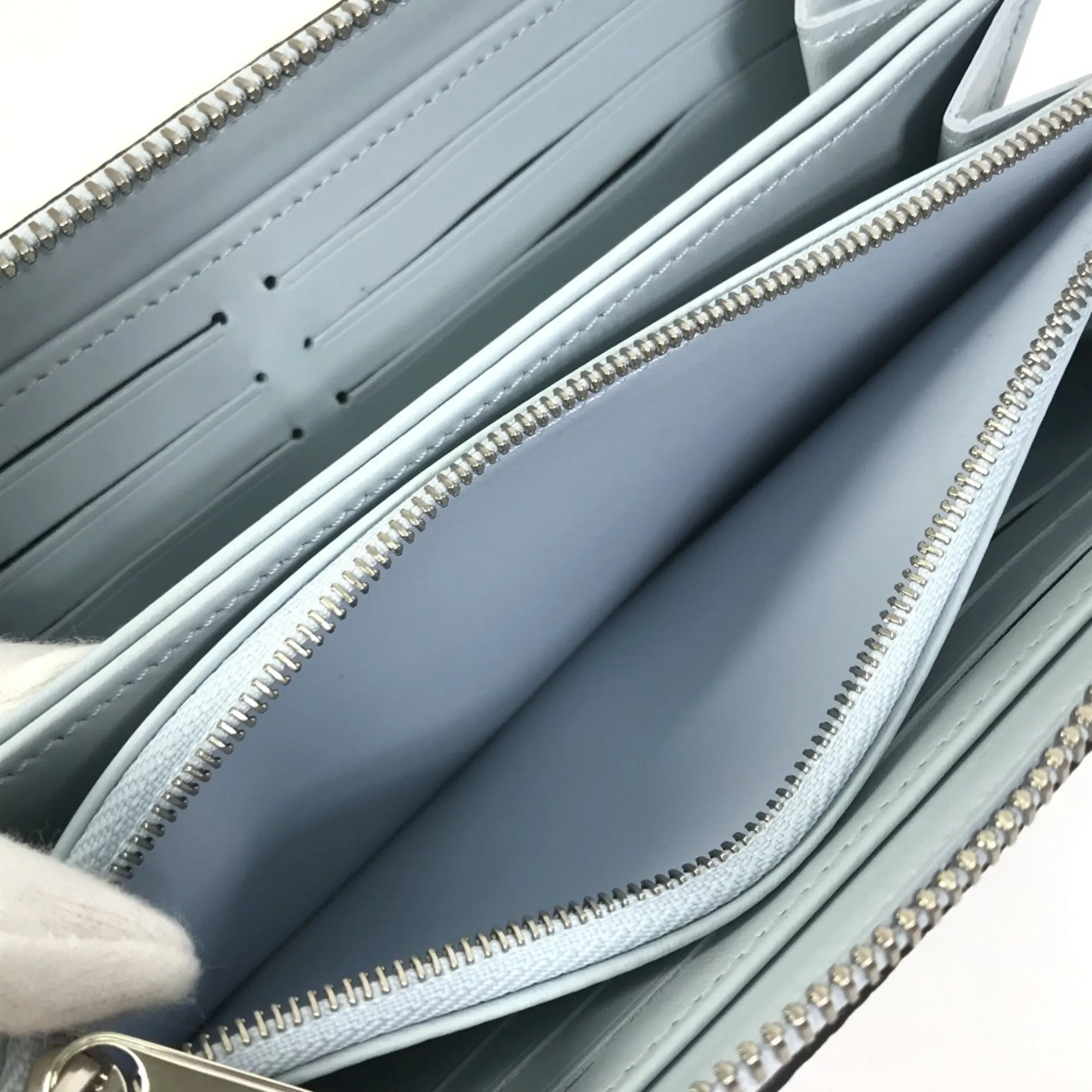 LOUIS VUITTON Blue Monogram Wallet