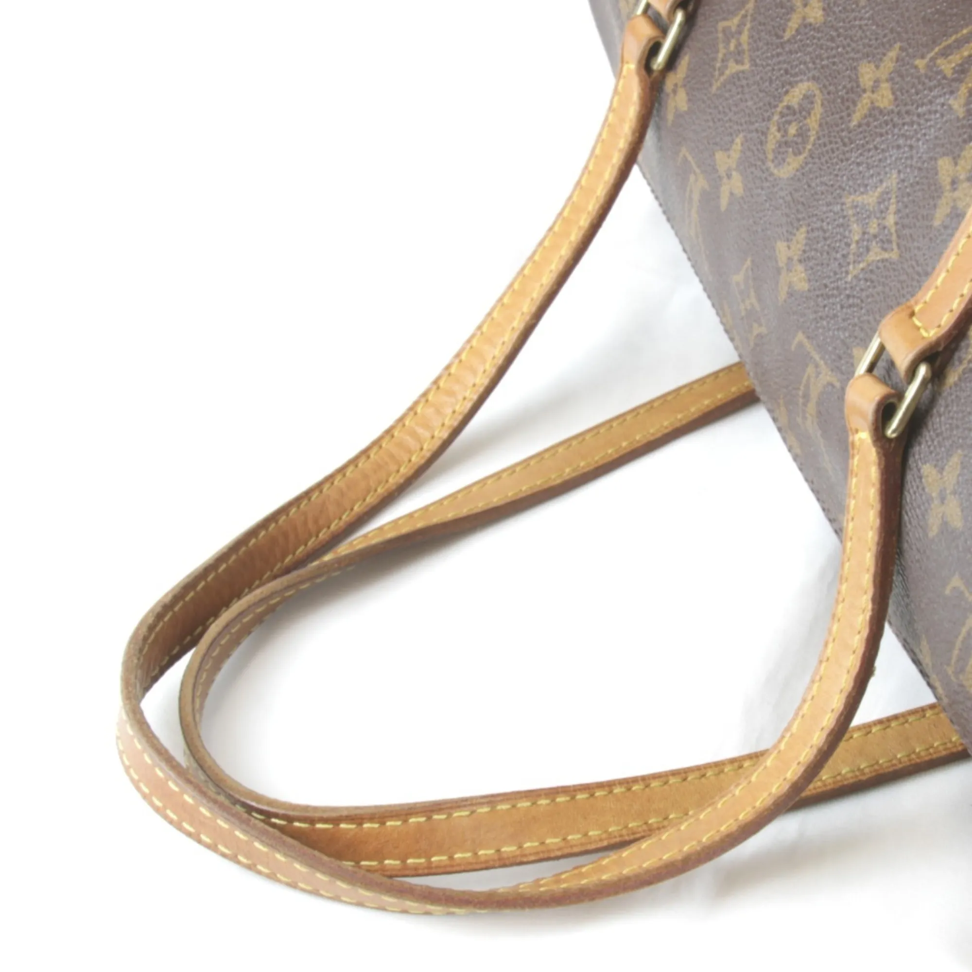 LOUIS VUITTON Brown Monogram Leather Bag