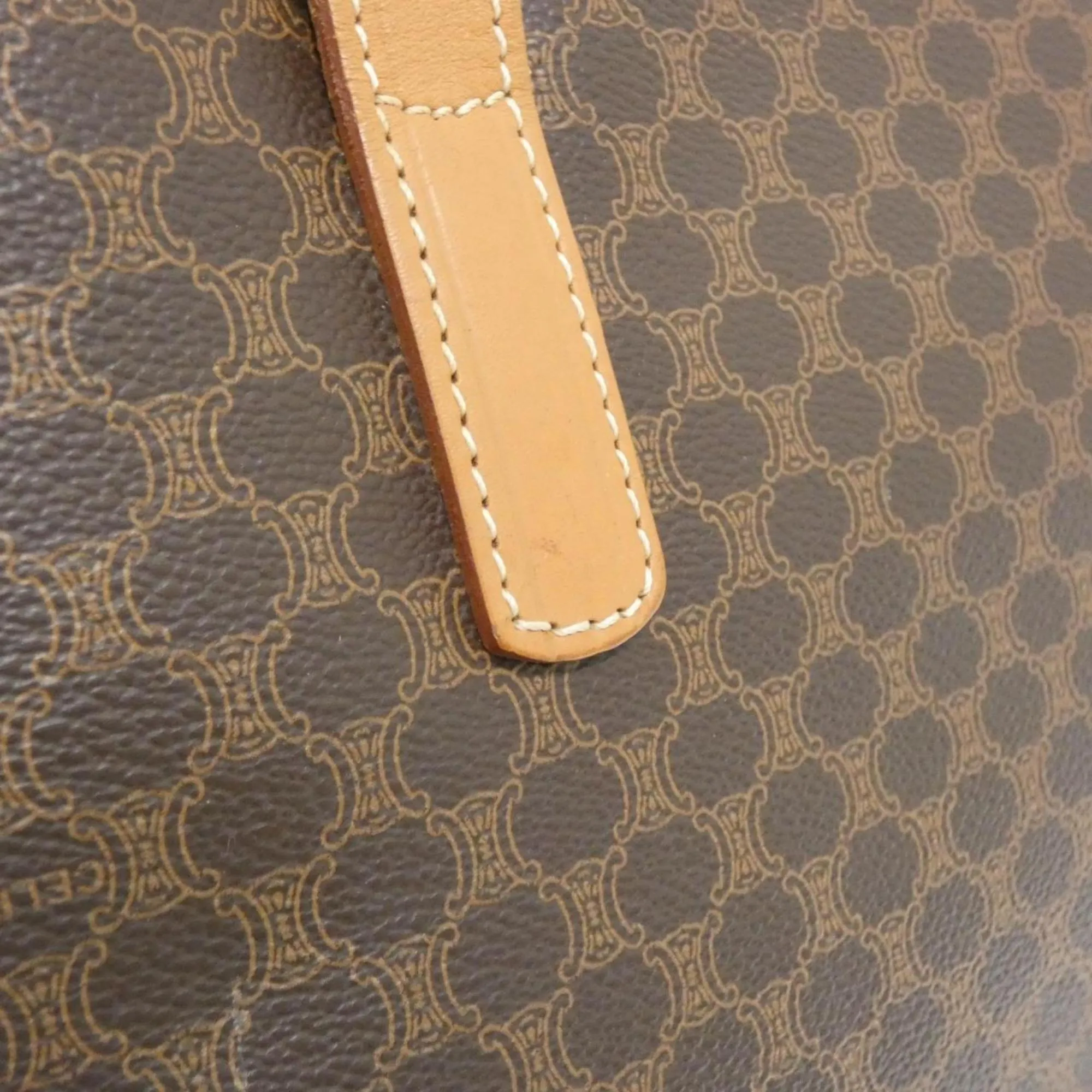 CELINE Brown Shoulder Bag