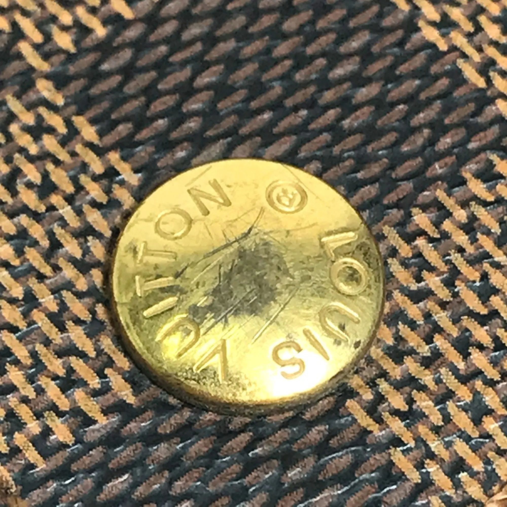 LOUIS VUITTON Brown Damier Shoulder Bag