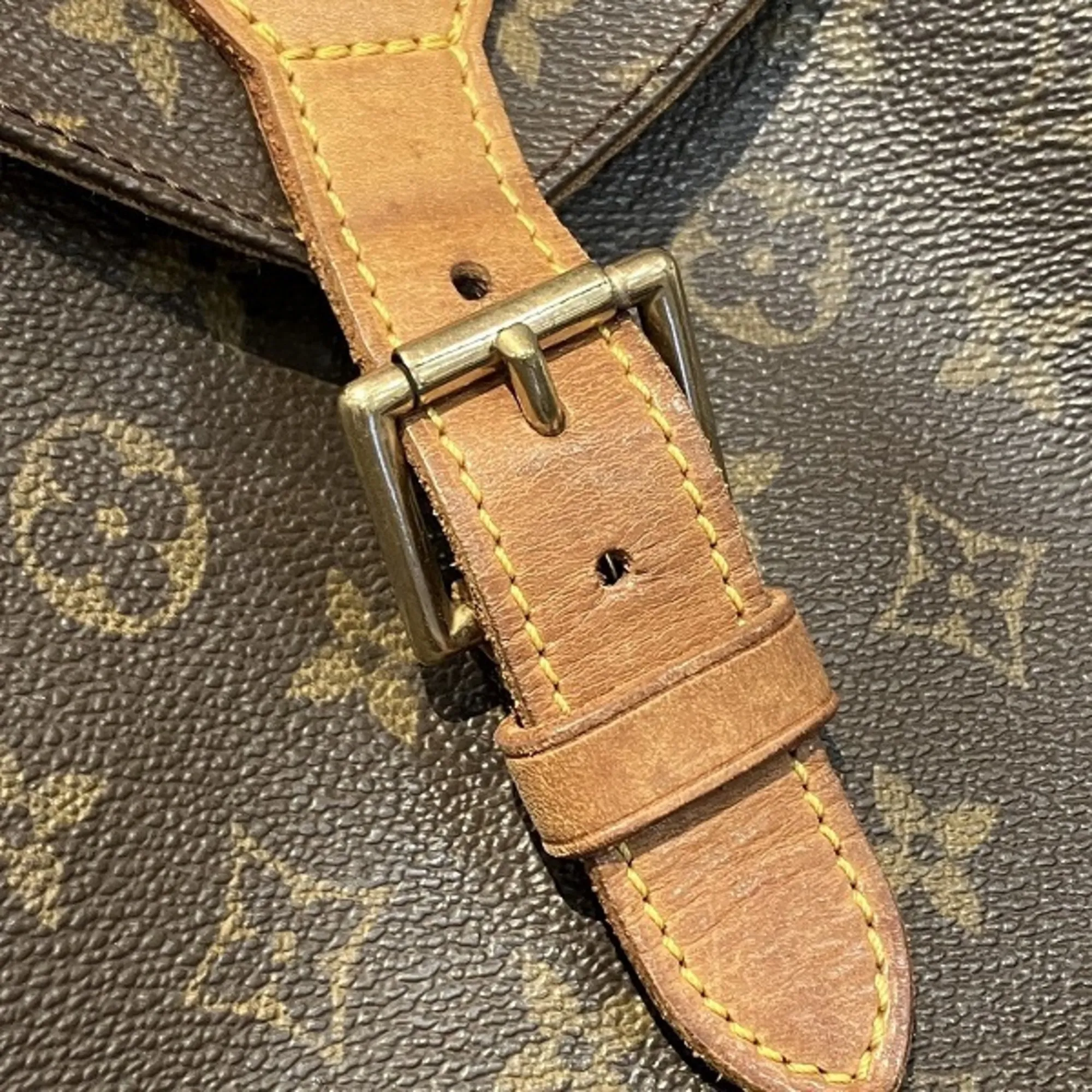 LOUIS VUITTON Brown Monogram Backpack