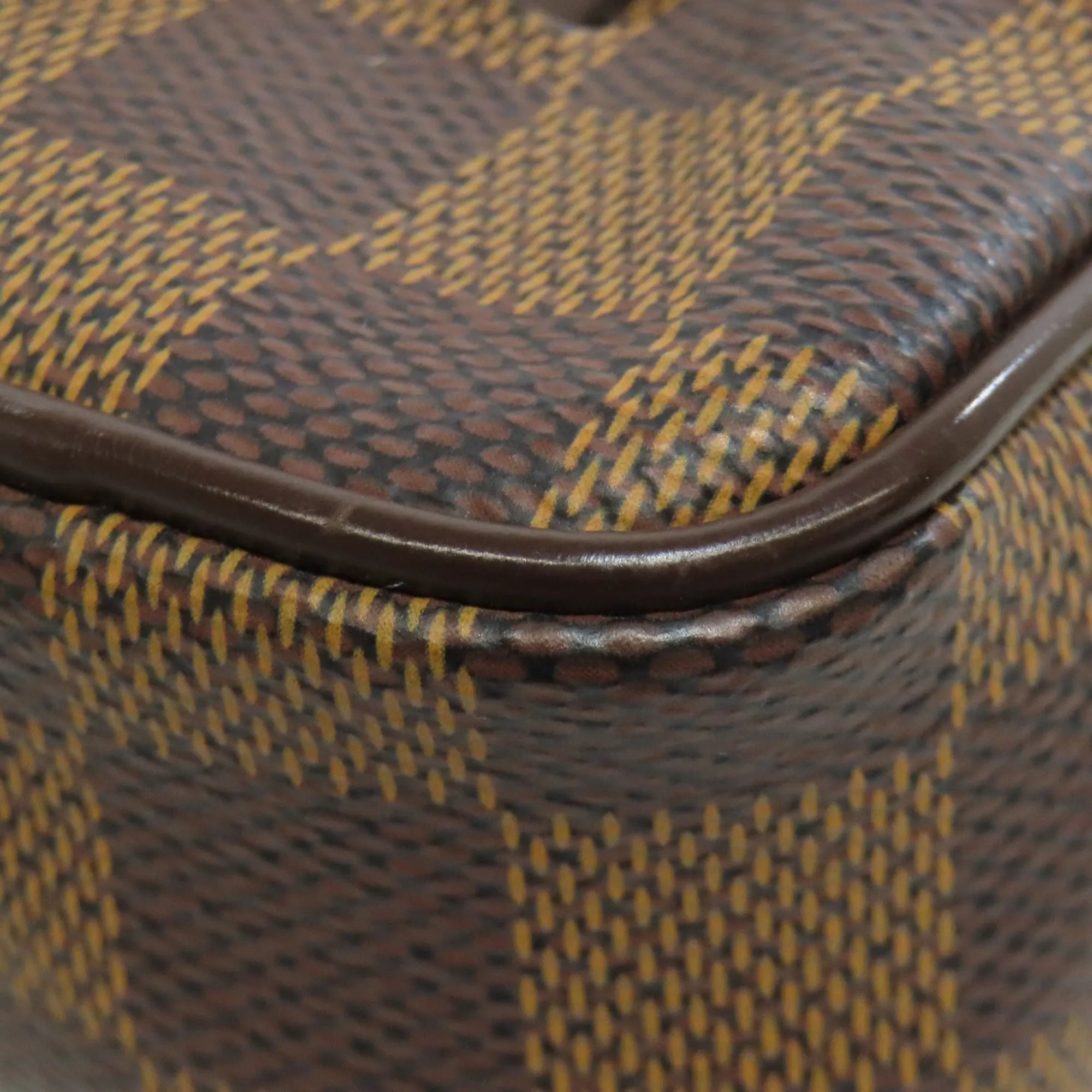 LOUIS VUITTON Brown Damier Pouch