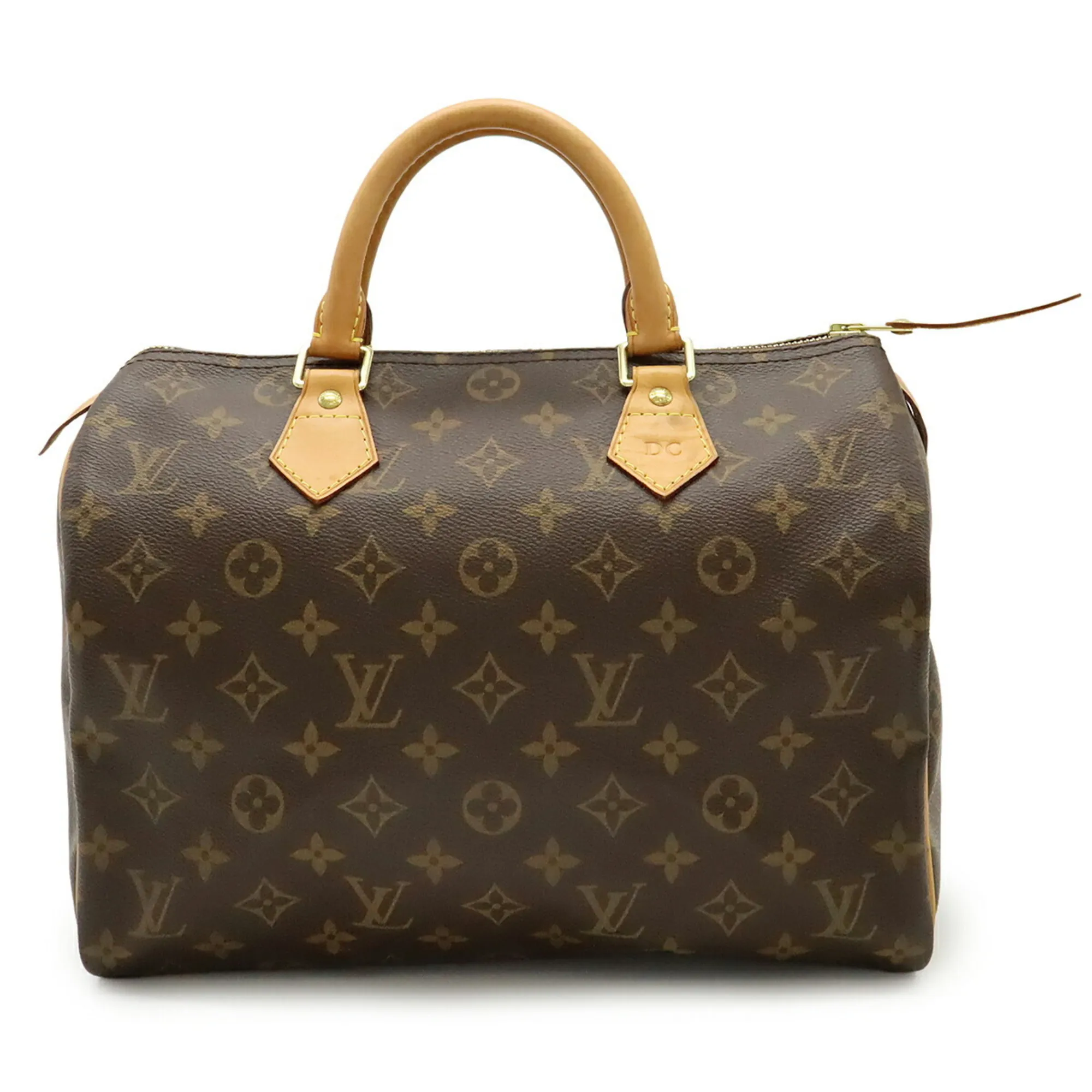 LOUIS VUITTON Brown Monogram Speedy 30 Bag