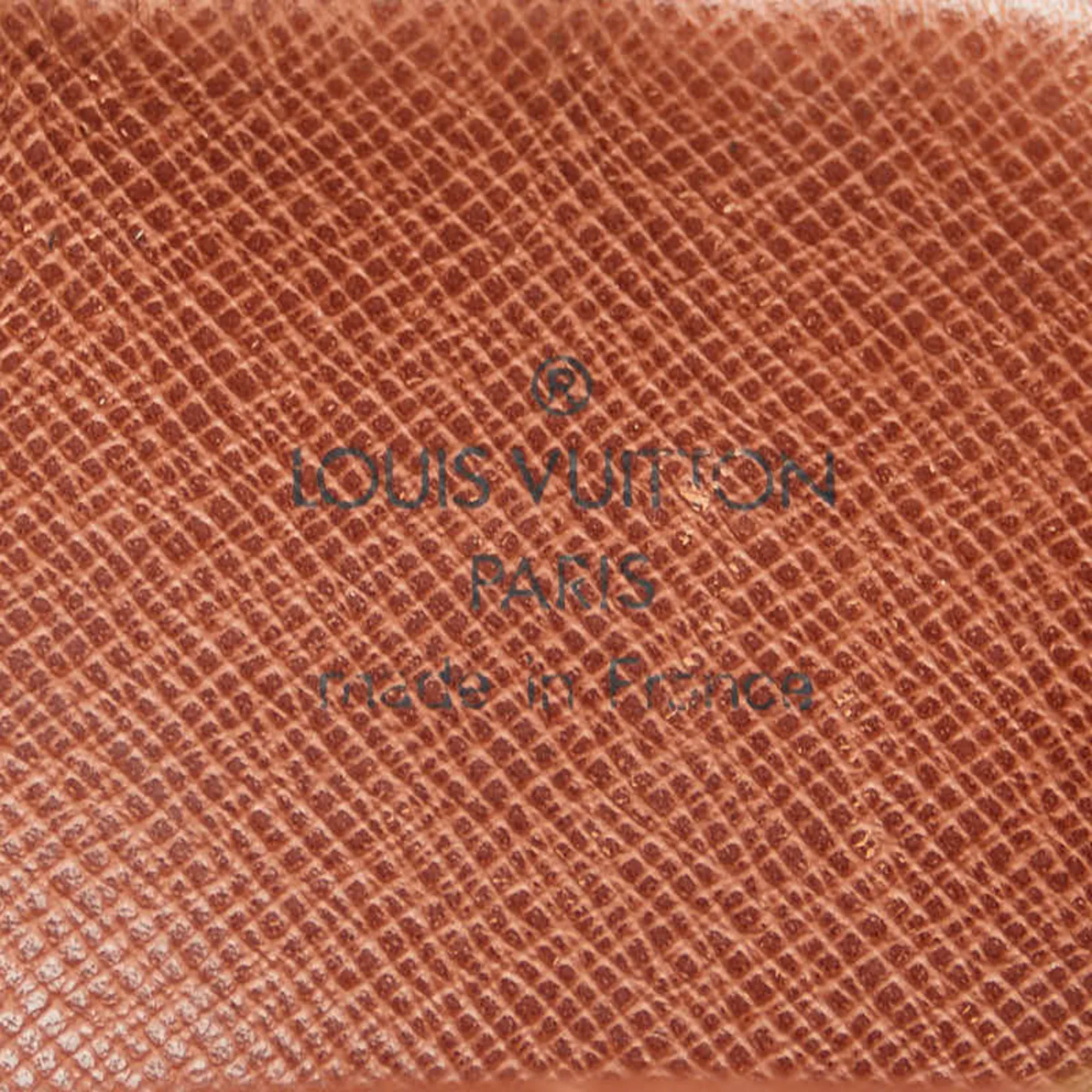 LOUIS VUITTON Brown Monogram Leather Shoulder Bag